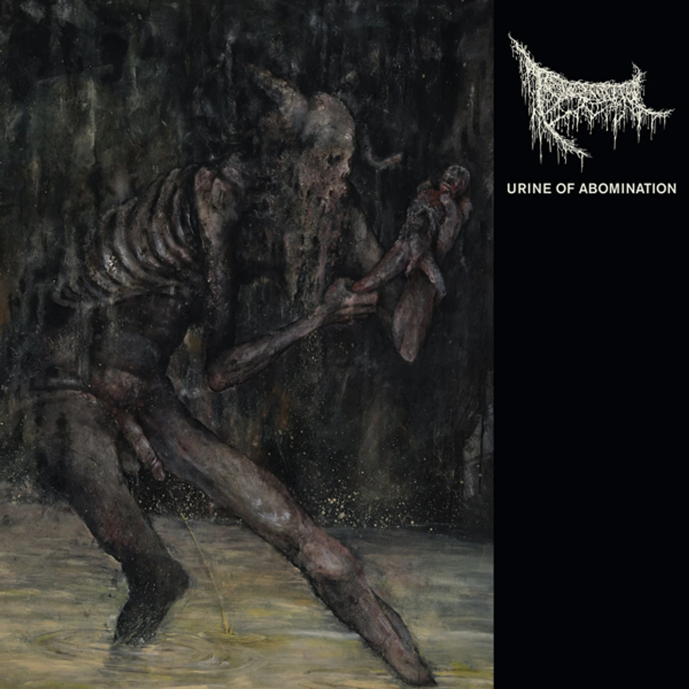 Triumvir Foul URINE OF ABOMINATION Vinyl Record
