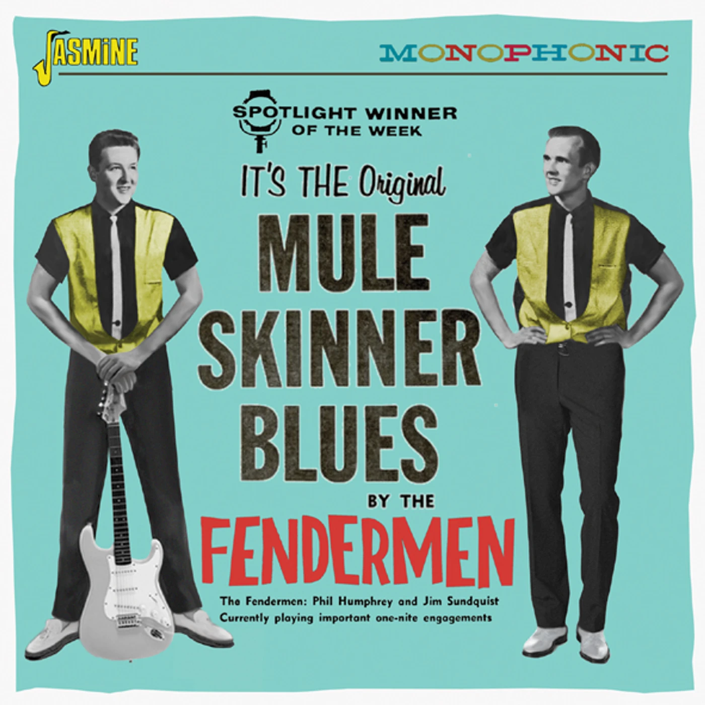 The Fendermen MULE SKINNER BLUES CD