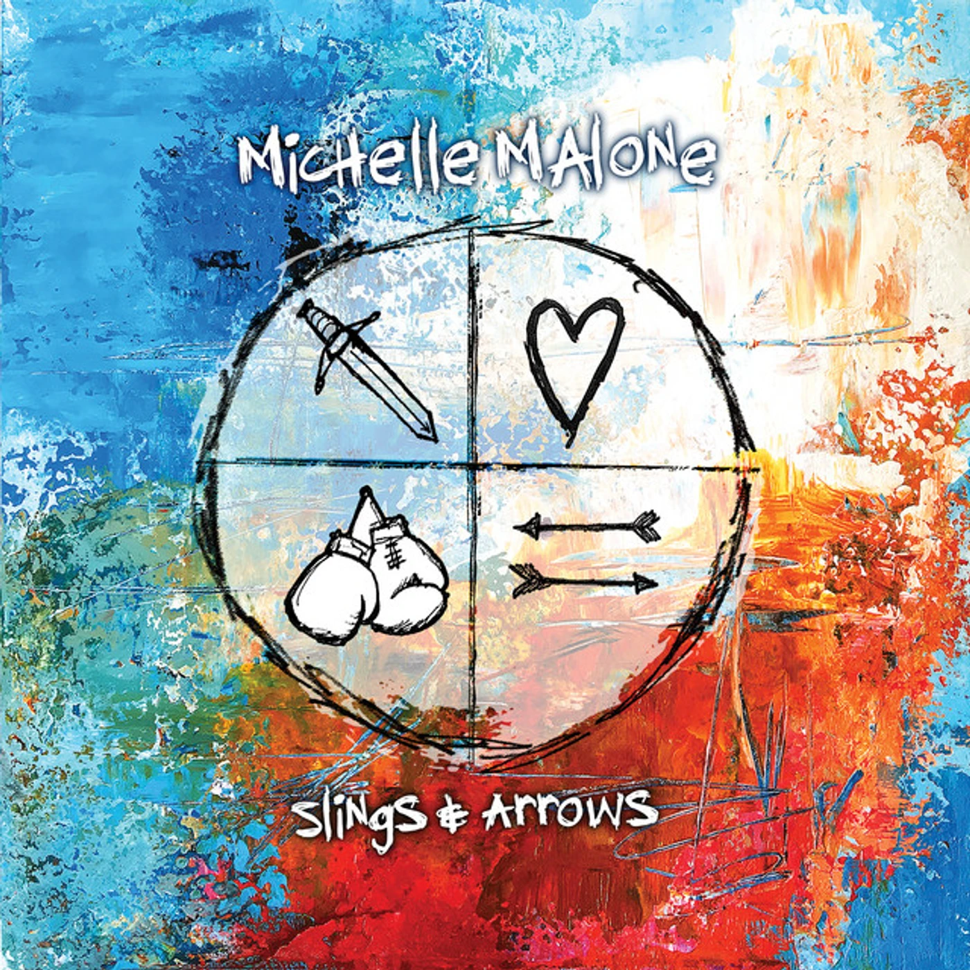 Michelle Malone Slings & Arrows Vinyl Record