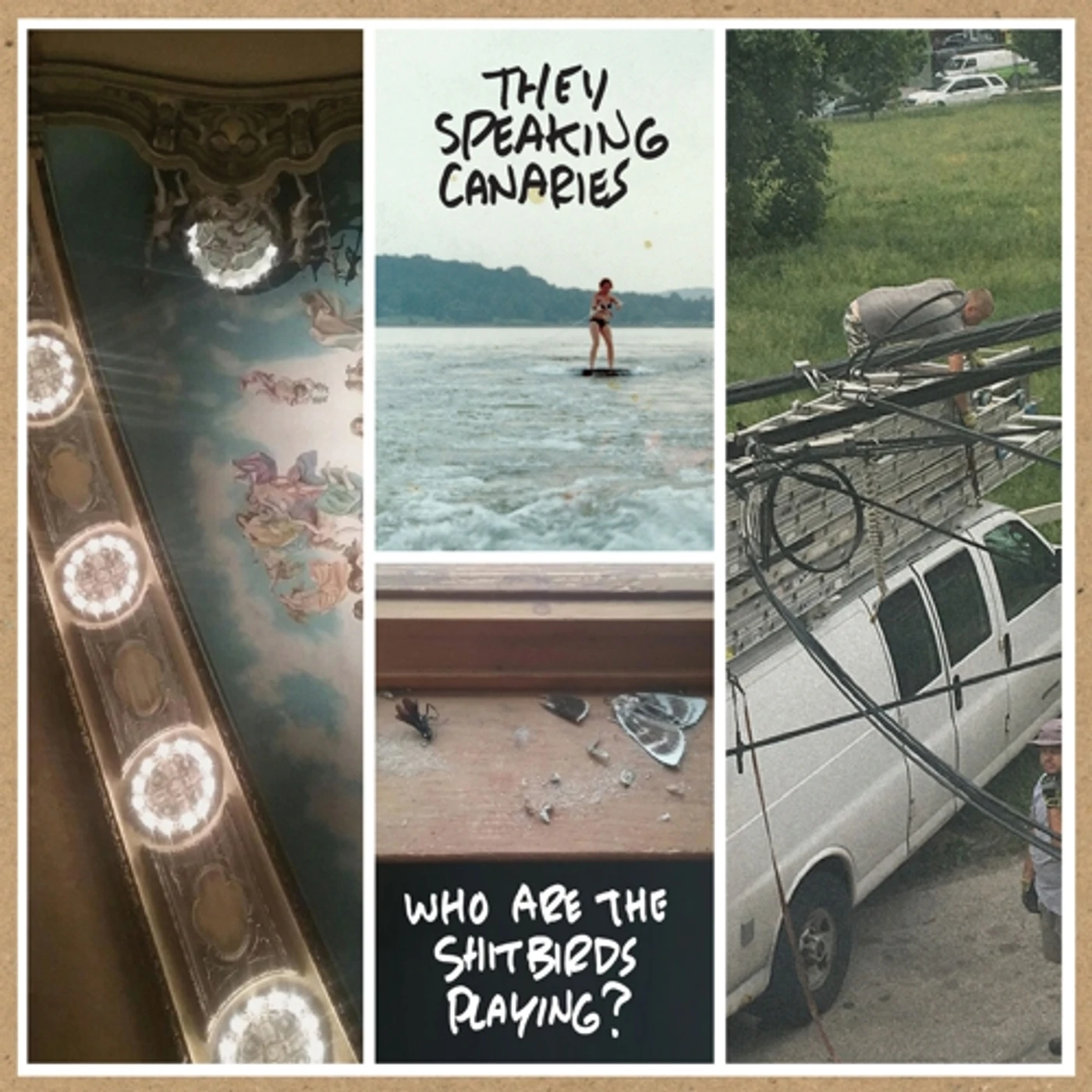 Thee Speaking Canaries Who Are the Shitbirds Playing? Vinyl Record