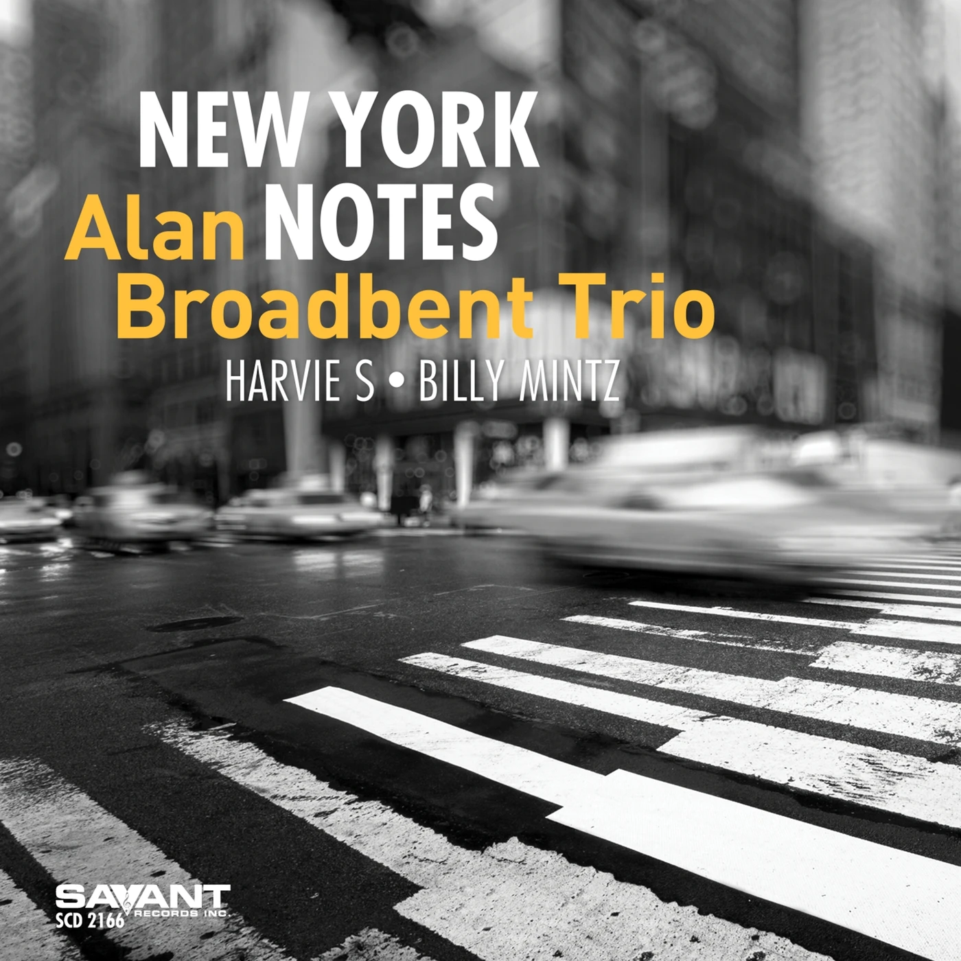 Alan Broadbent Trio NEW YORK NOTES CD