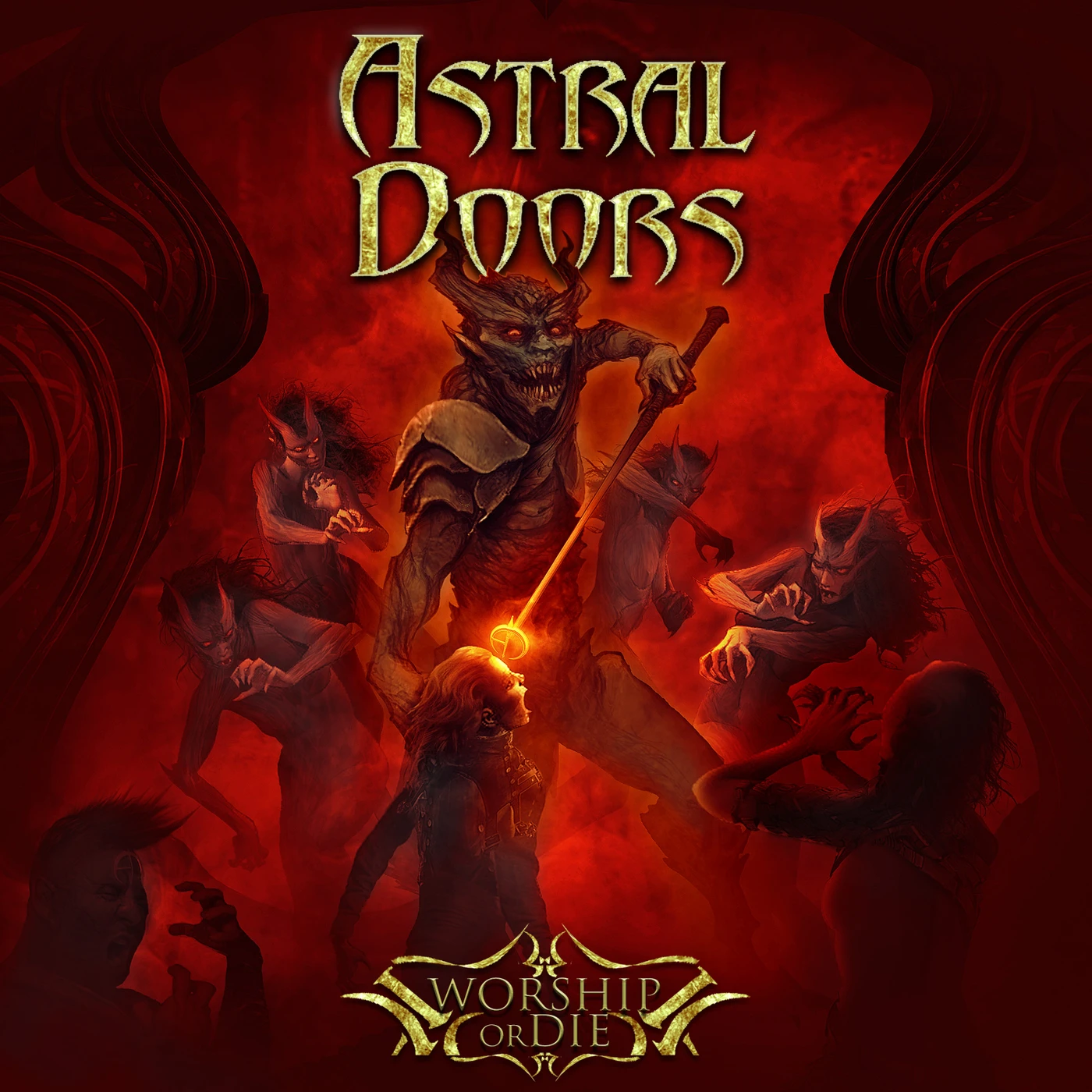 Astral Doors WORSHIP OR DIE CD