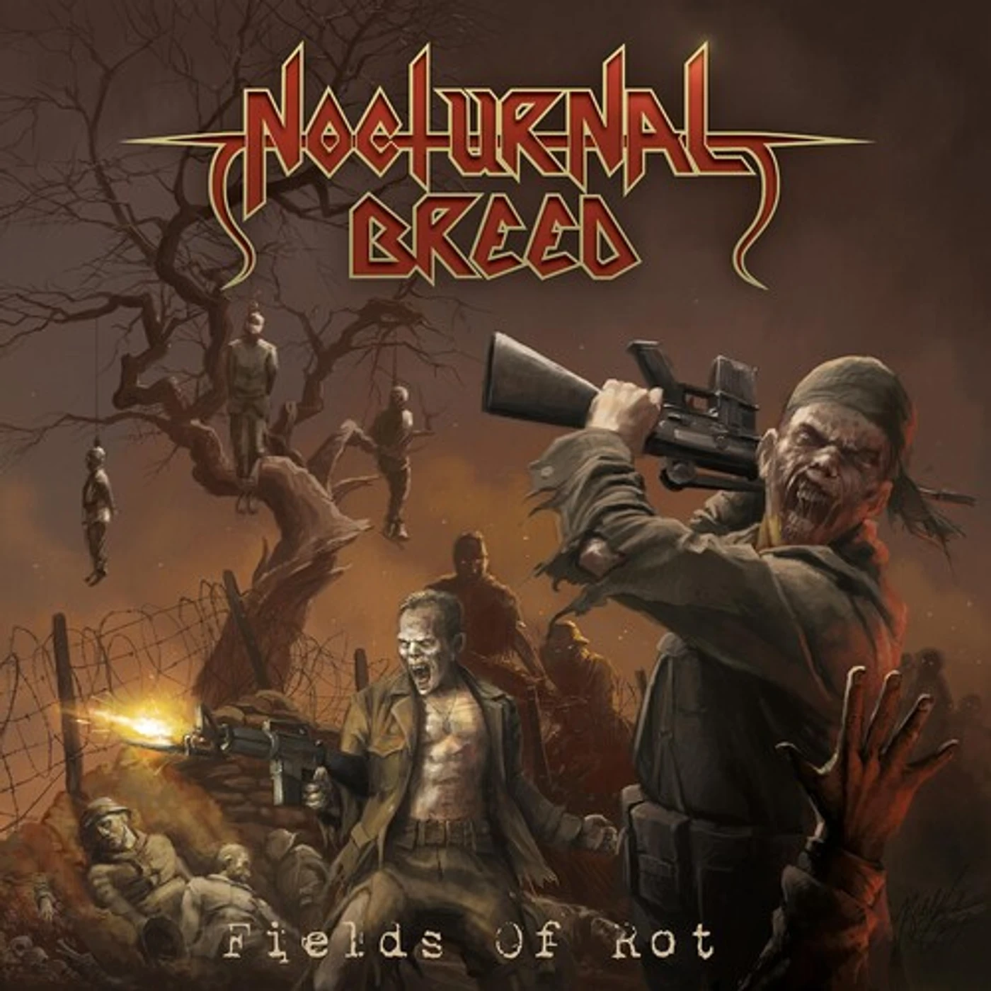 Nocturnal Breed Fields of Rot Vinyl Record