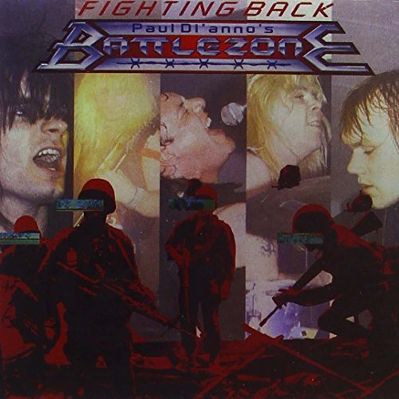 Paul Di'Anno's Battlezone FIGHTING BACK CD