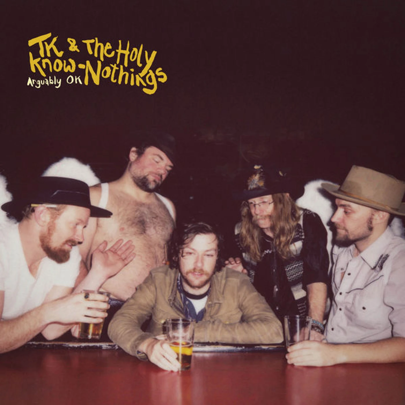 TK & The Holy Know-Nothings ARGUABLY OK (CUSTARD LP) Vinyl Record