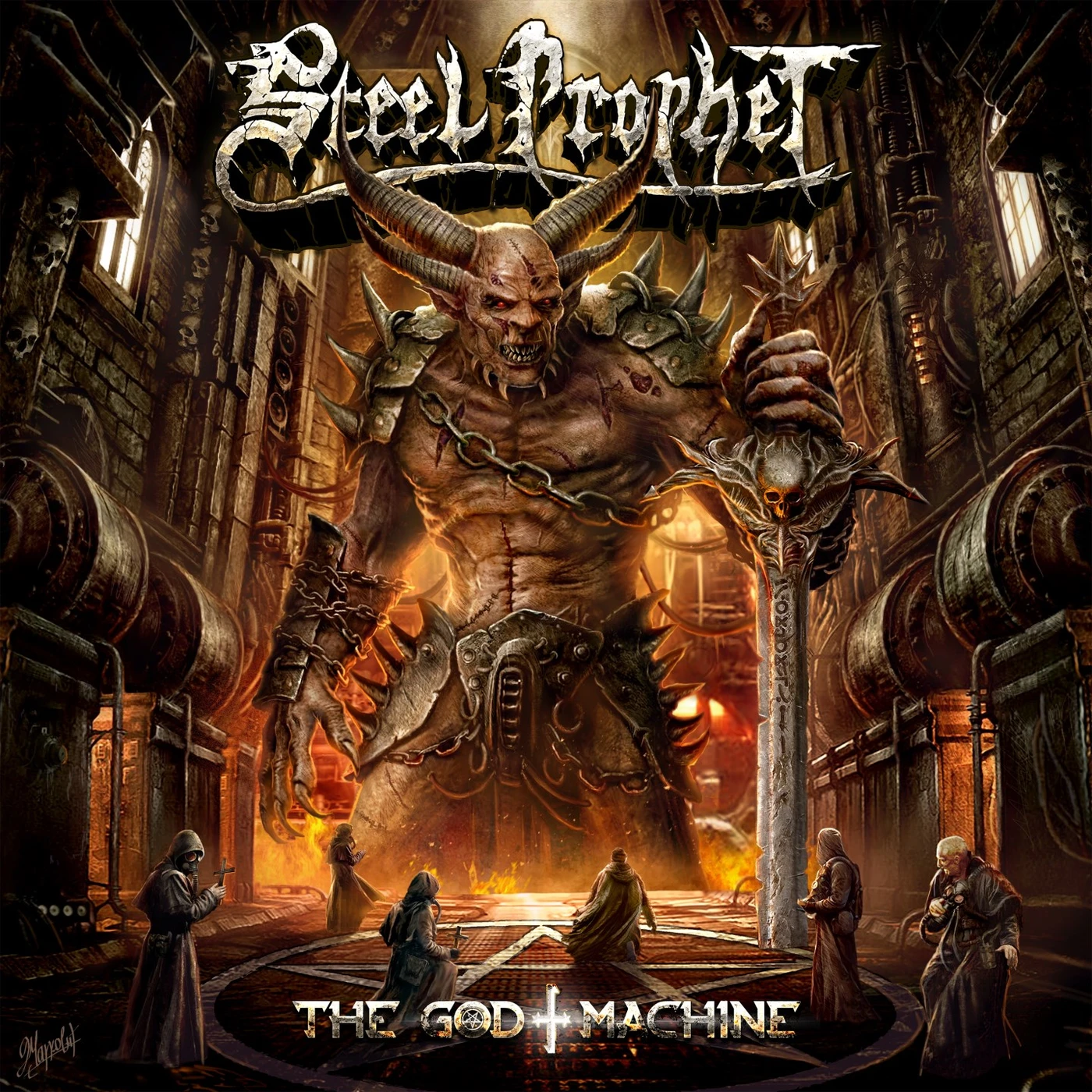 Steel Prophet GOD MACHINE CD