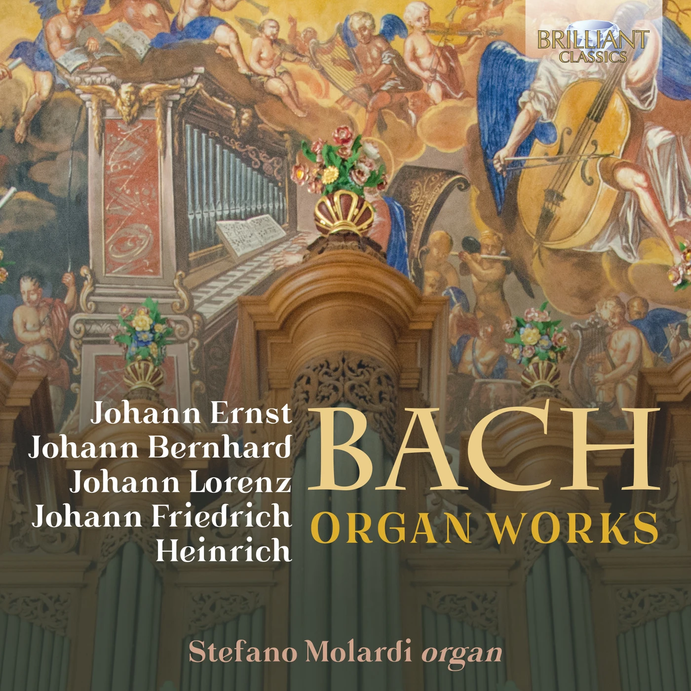 Stefano Molardi BACH FAMILY: ORGAN WORKS CD