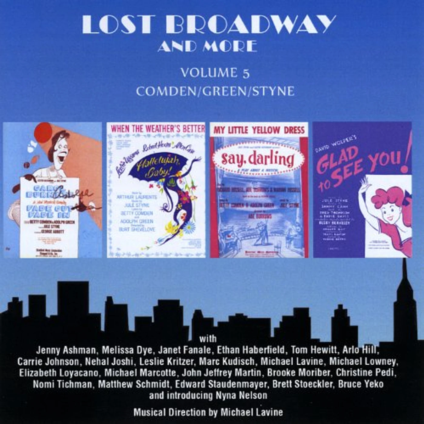 Original Cast 5 LOST BROADWAY CD