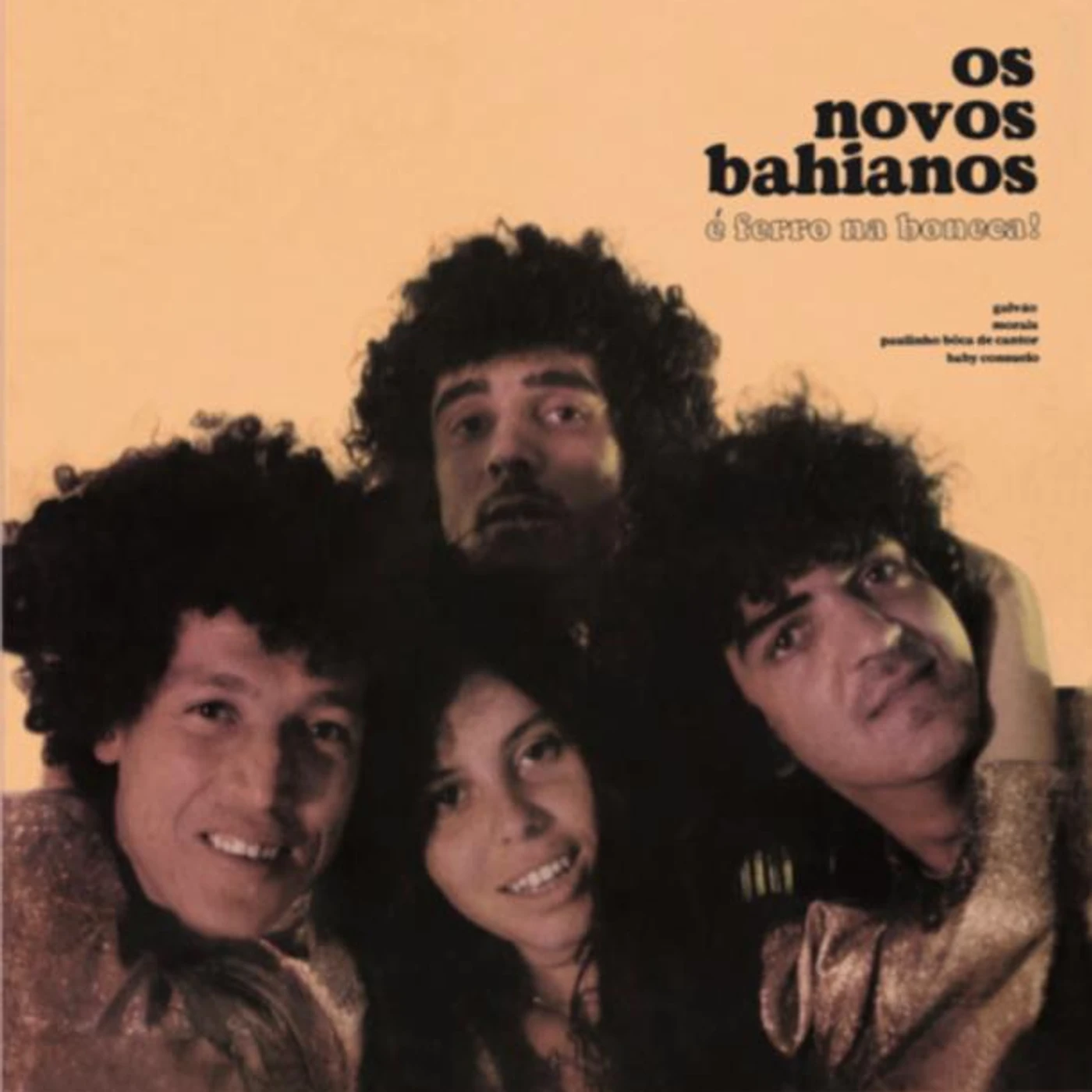Os Novos Bahianos E FERRO NA BONECA Vinyl Record