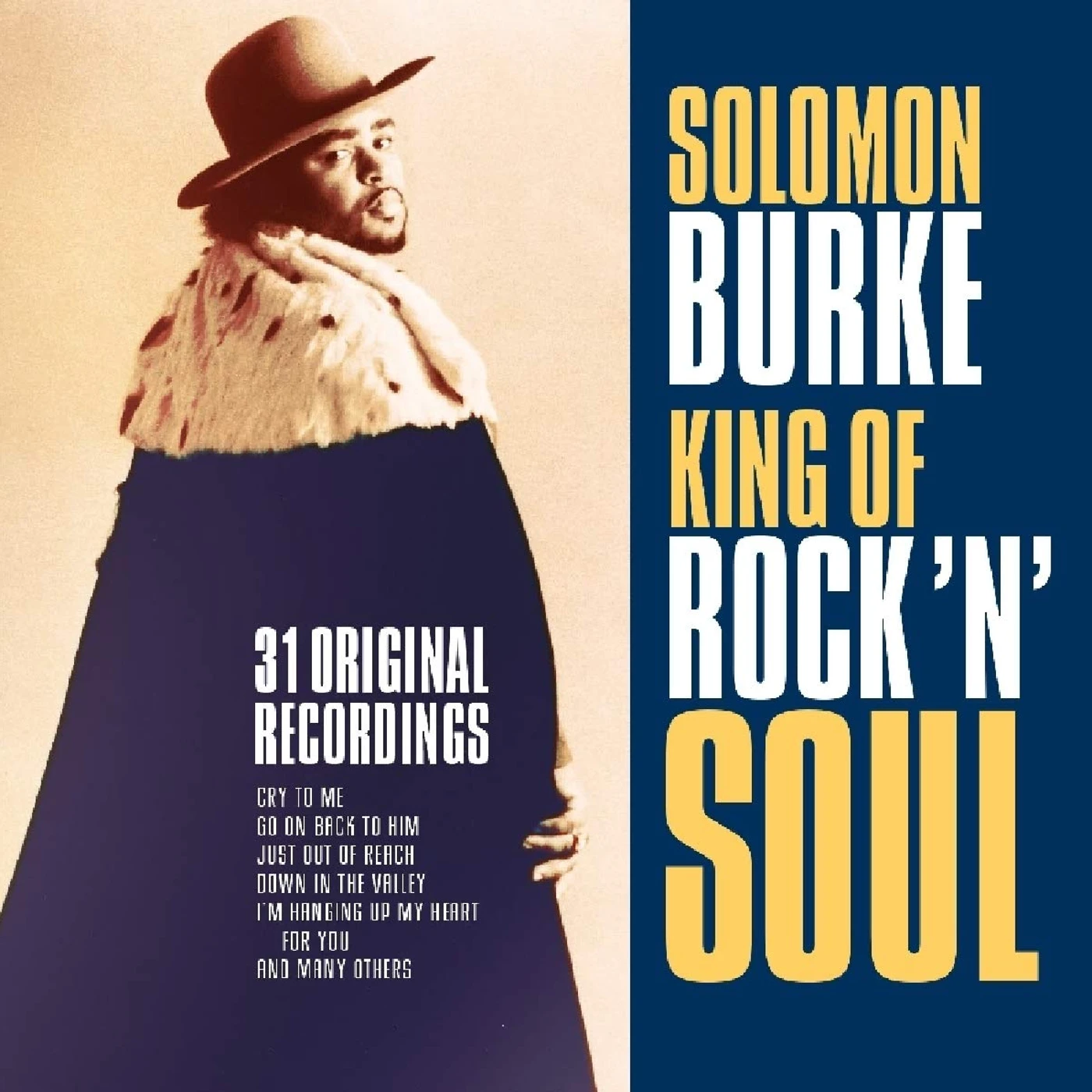 Solomon Burke KING OF ROCK N SOUL CD