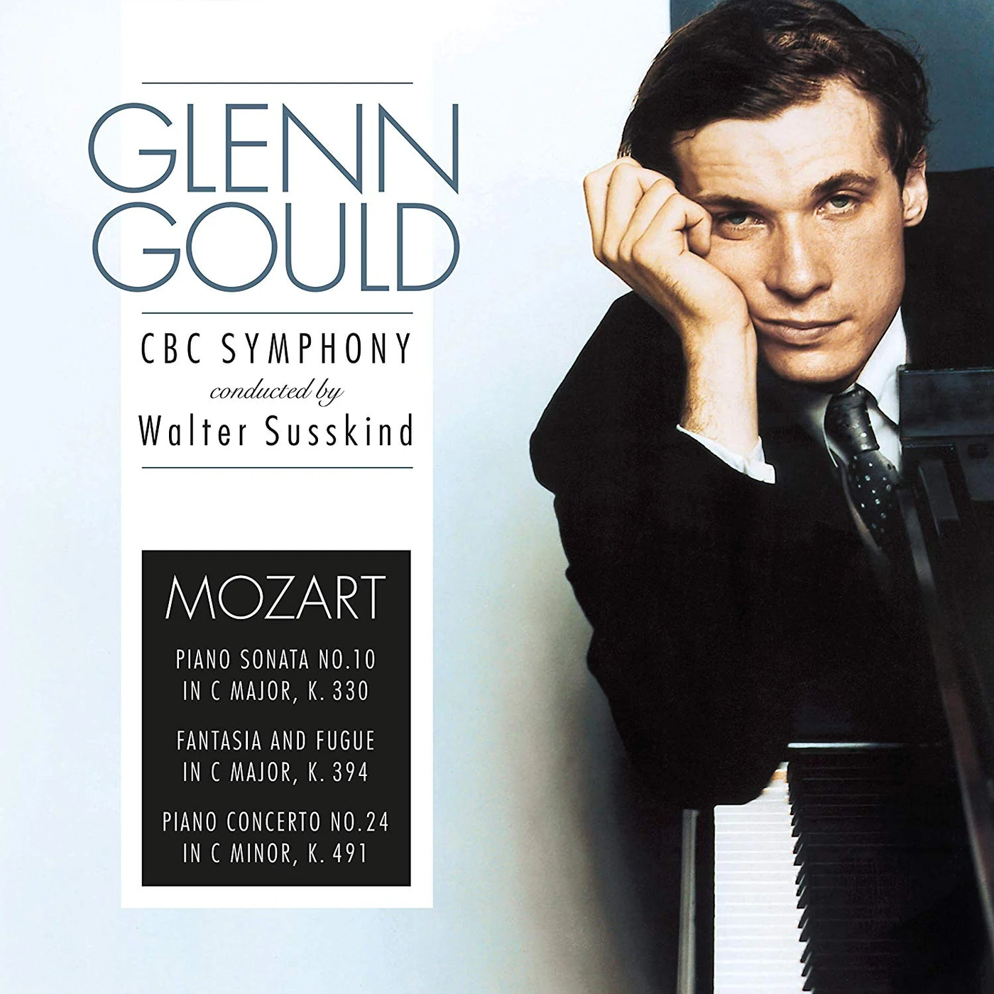 Mozart / Glenn Gould MOZART: PIANO SON 10 IN C MAJOR K330 / FANTASIA Vinyl Record
