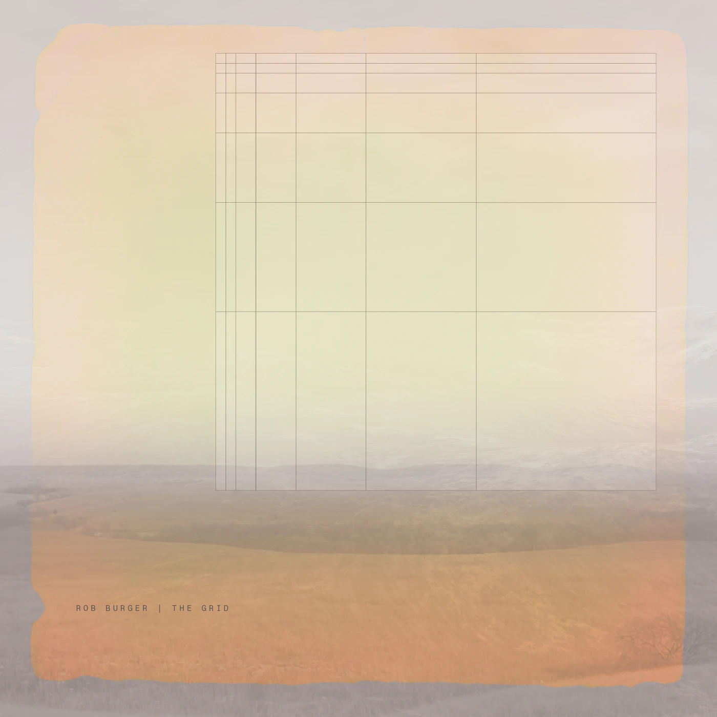 Rob Burger GRID Vinyl Record