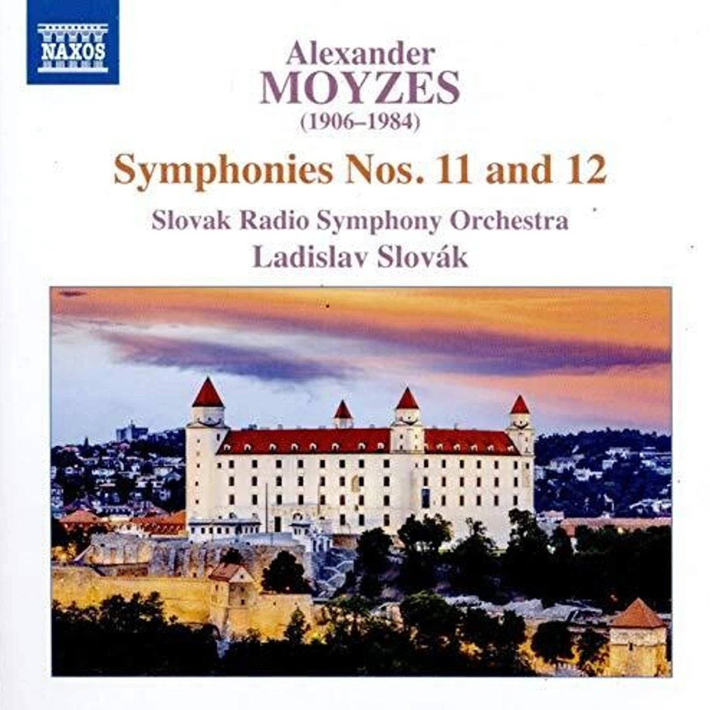 Slovak Radio Symphony Orchestra MOYZES: SYMPHONIES NOS. 11 & 12 CD