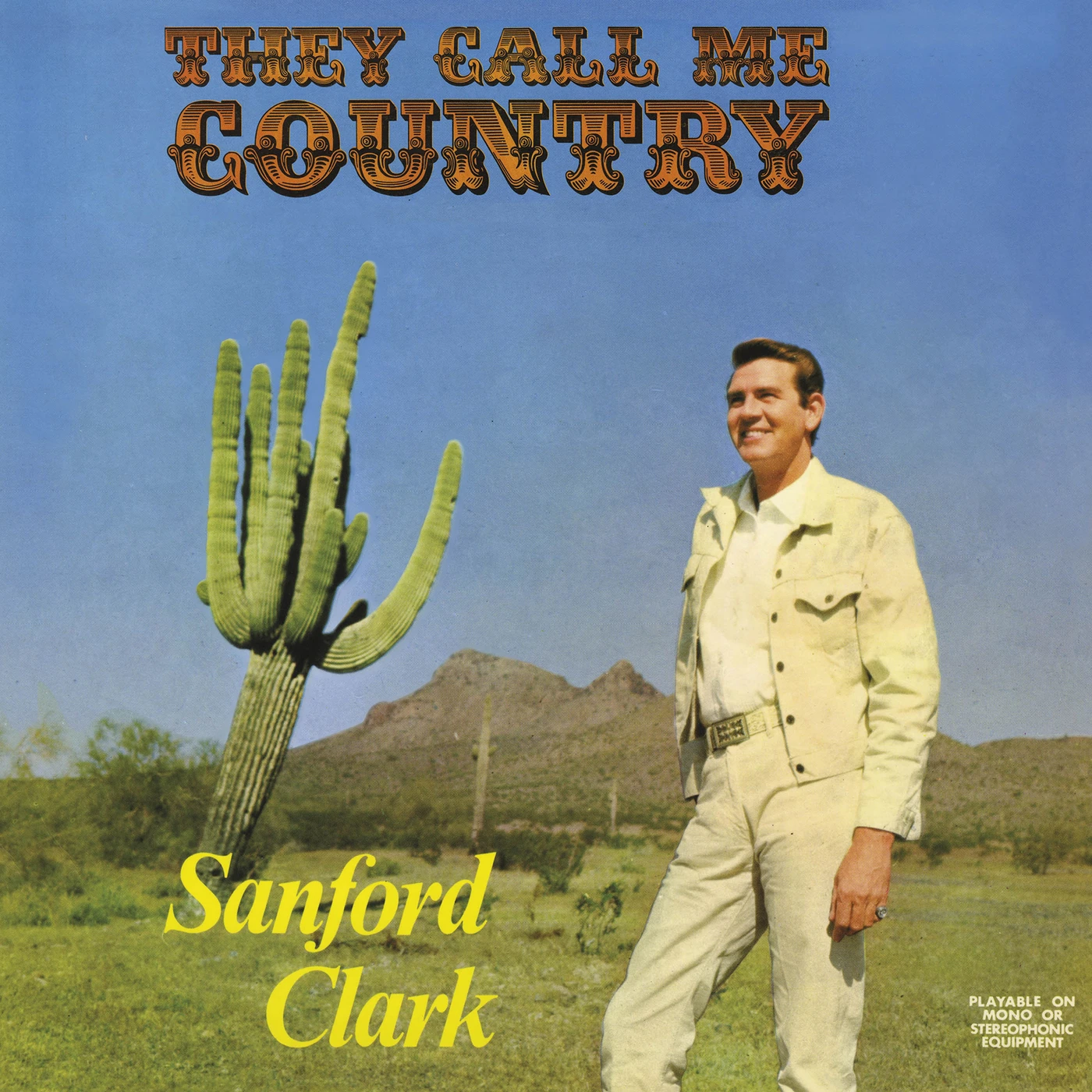 Sanford Clark They Call Me Country Vinyl Record