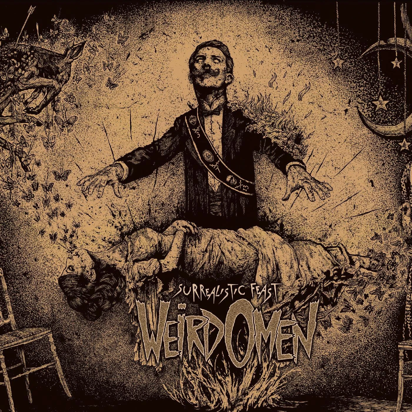 Weird Omen Surrealistic Feast Vinyl Record