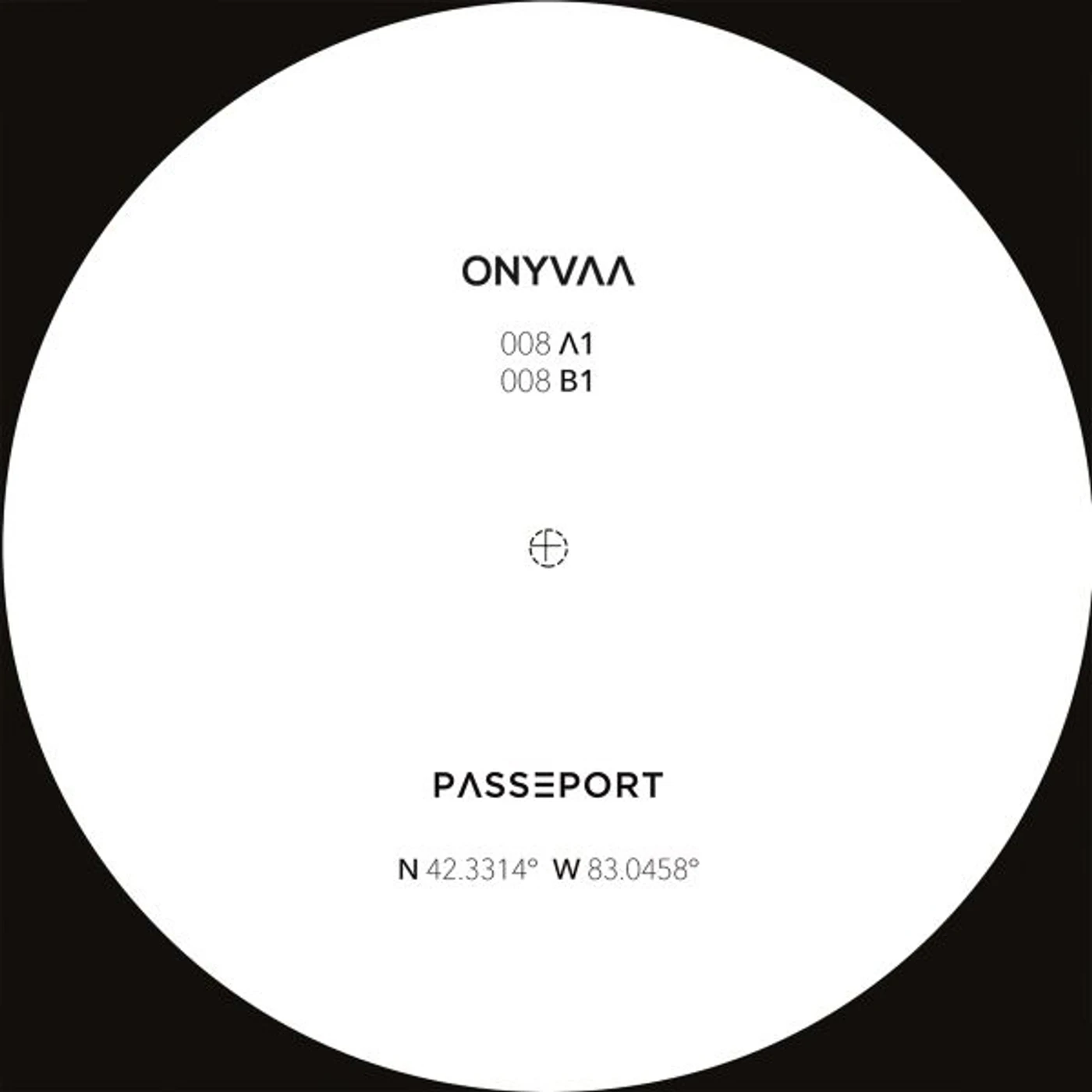 ONYVAA PASSEPORT008 Vinyl Record