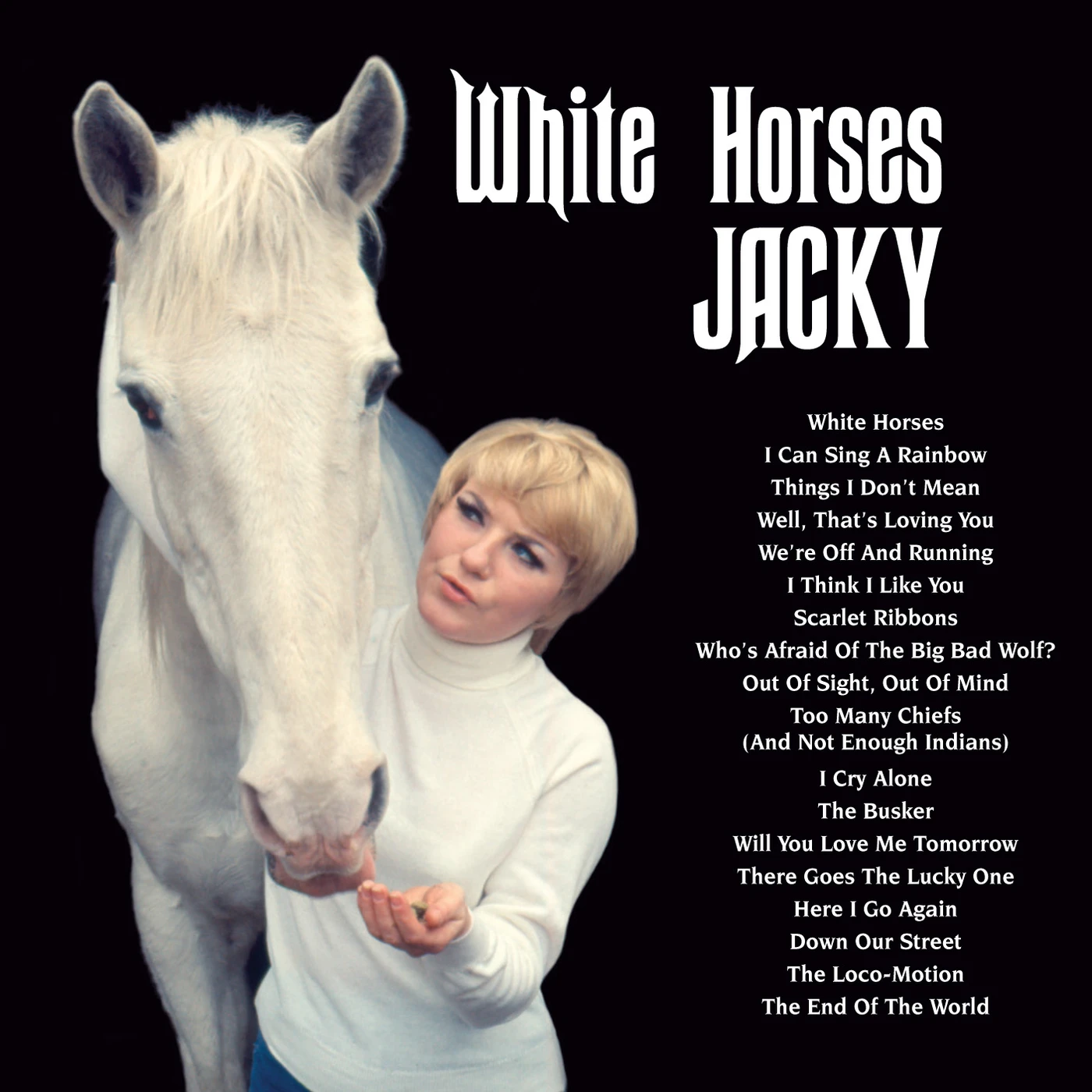 Jacky WHITE HORSES CD