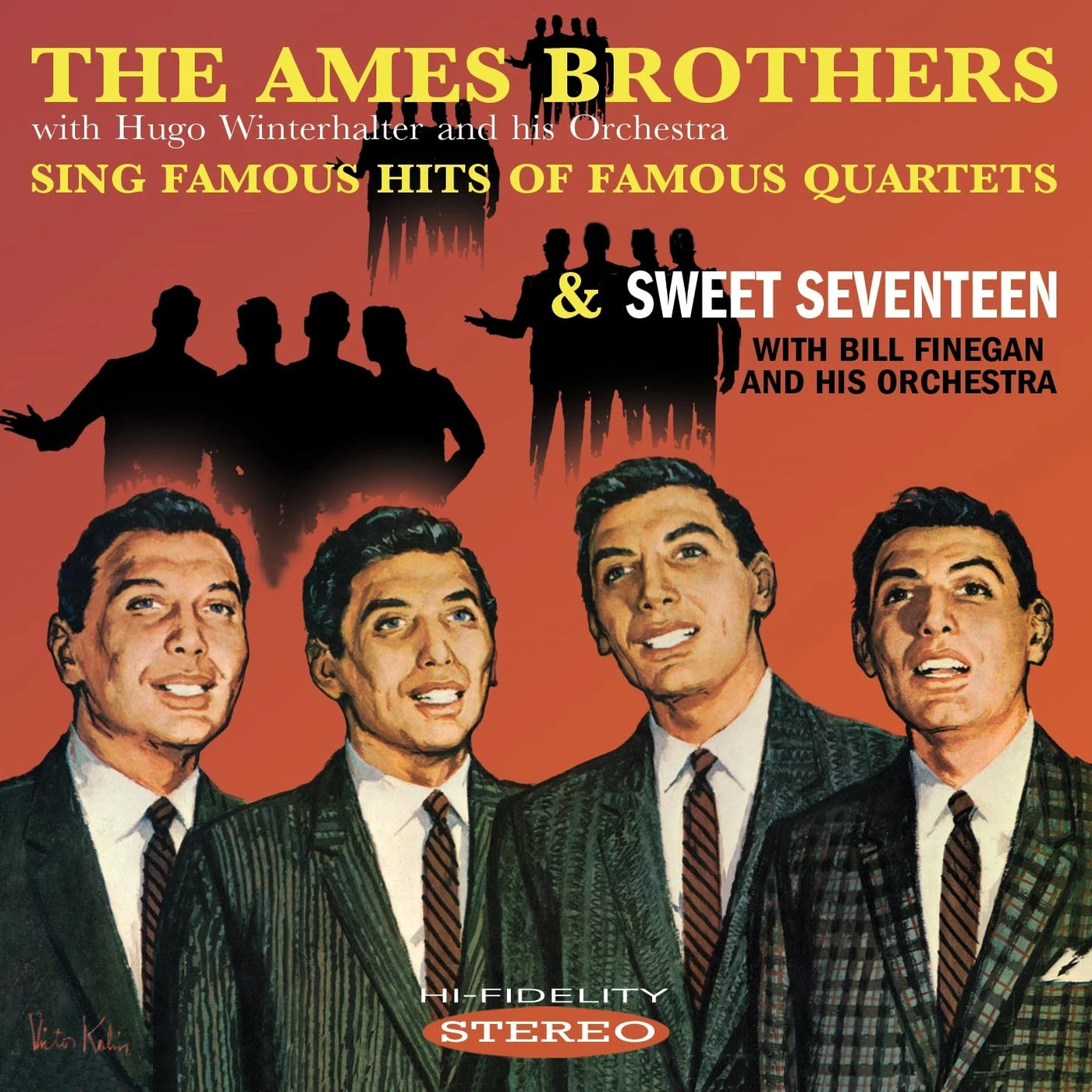 The Ames Brothers SING FAMOUS HITS OF FAMOUS QUARTETS CD