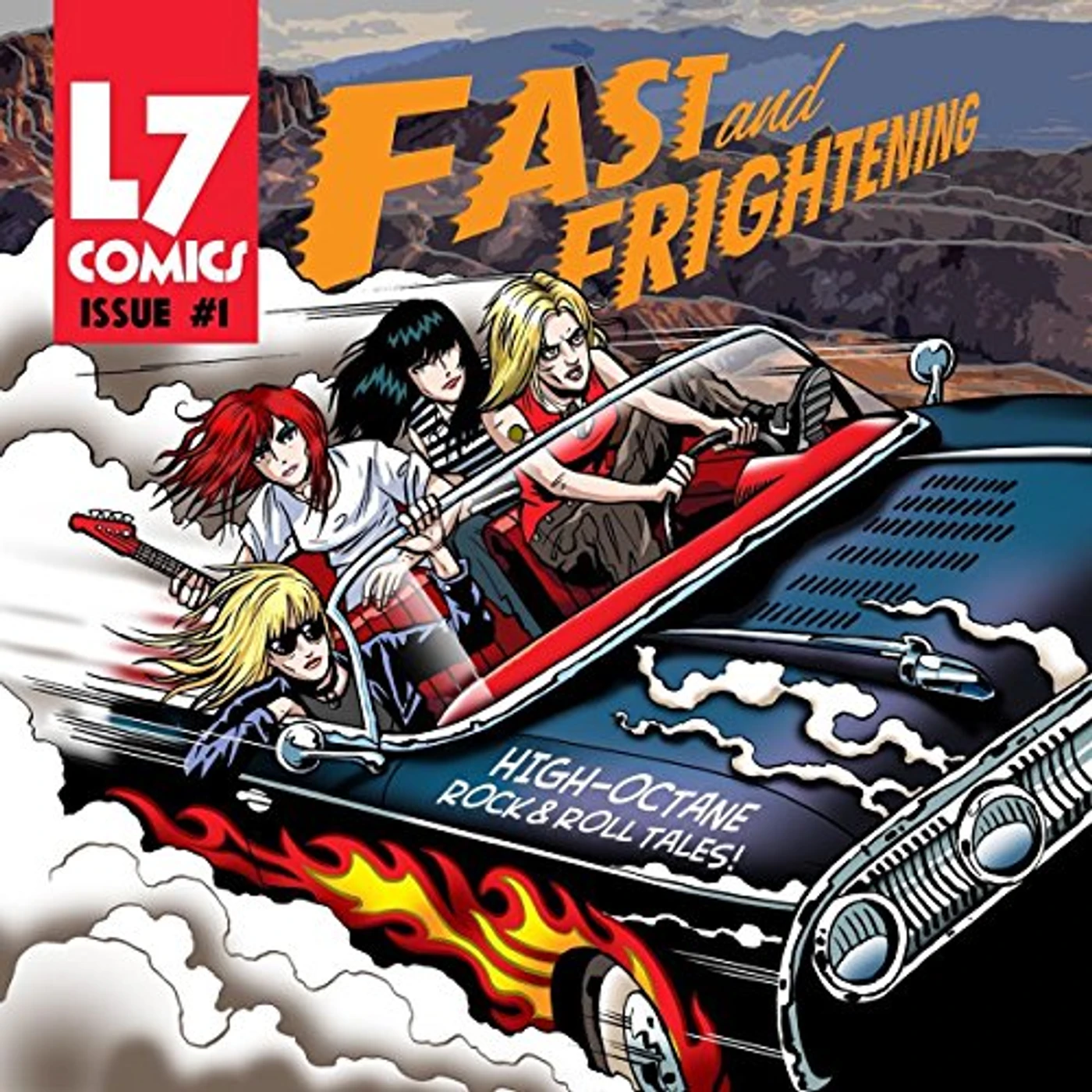 L7 FAST & FRIGHTENING CD
