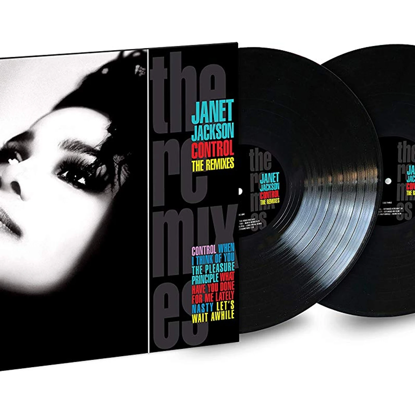 Janet Jackson Control: The Remixes Vinyl Record