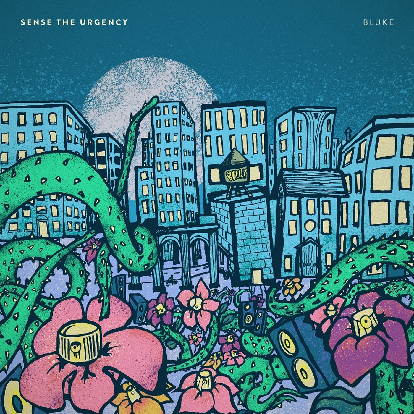 Bluke Sense the Urgency Vinyl Record