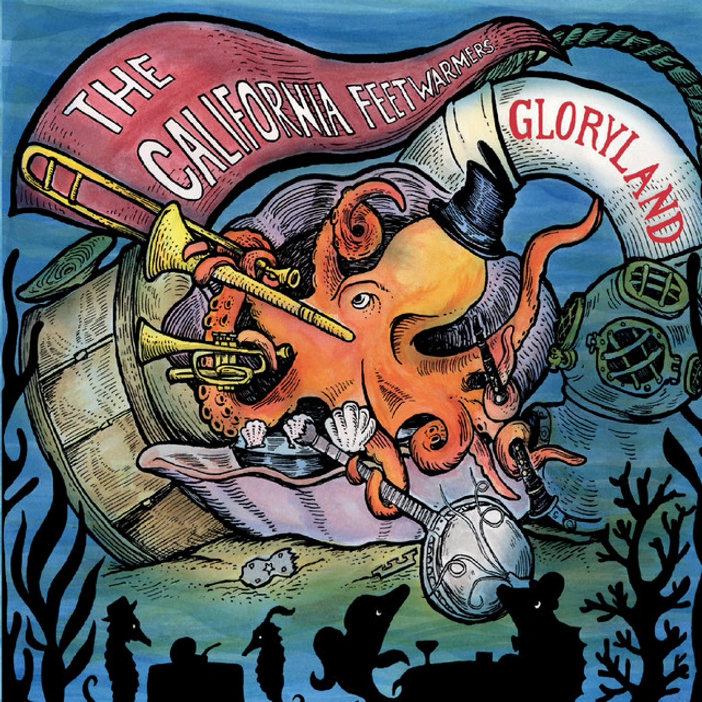 California Feetwarmers GLORYLAND CD