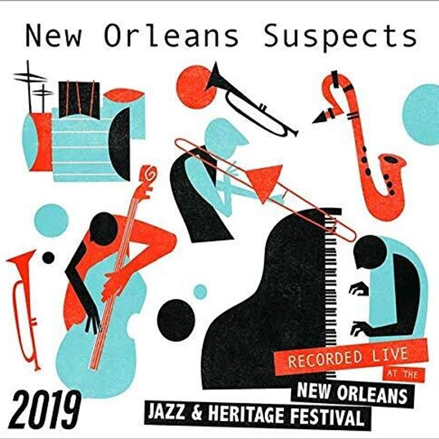 The New Orleans Suspects LIVE AT JAZZFEST 2019 CD