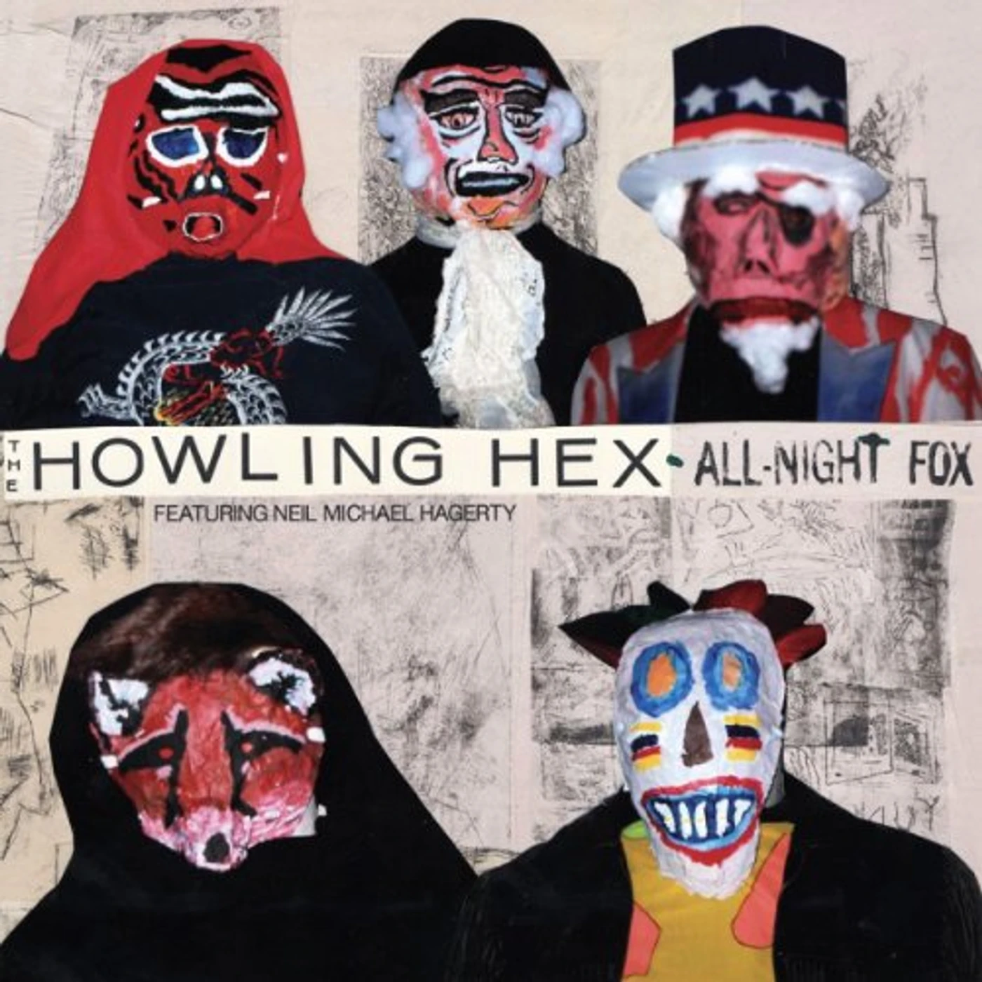 The Howling Hex ALL-NIGHT FOX Vinyl Record