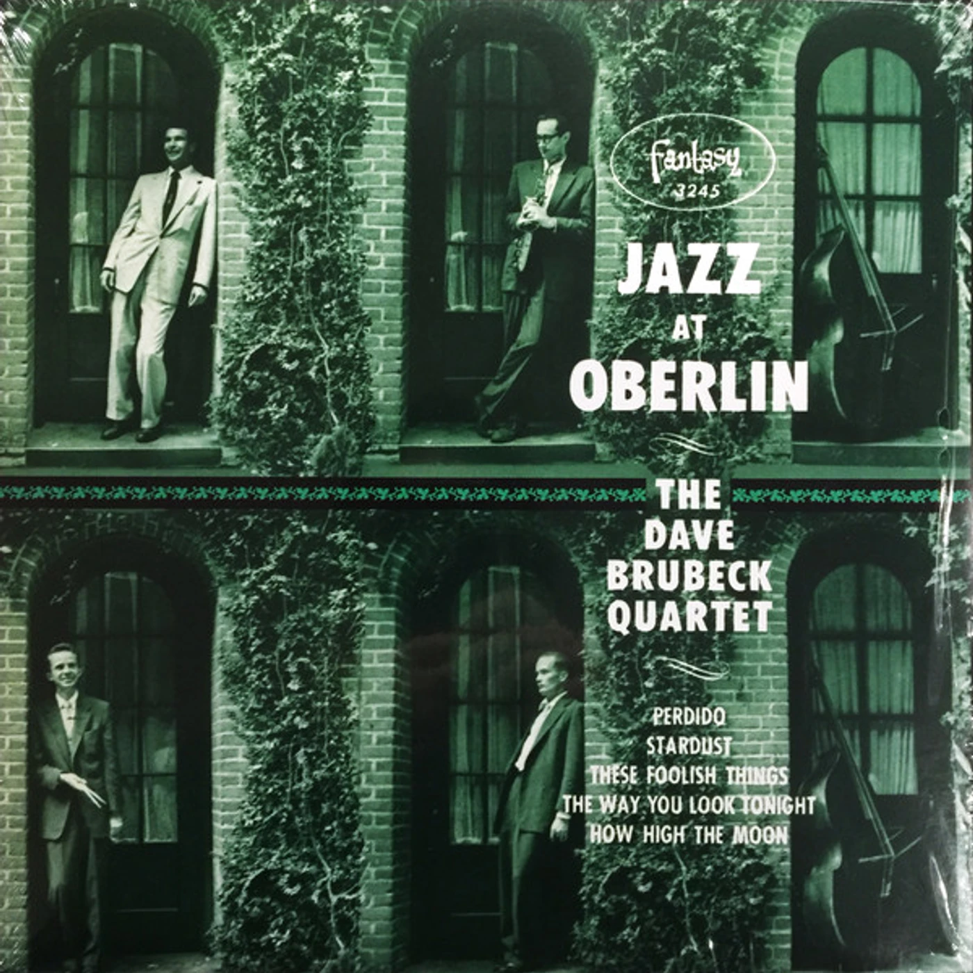 The Dave Brubeck Quartet JAZZ AT OBERLIN Vinyl Record