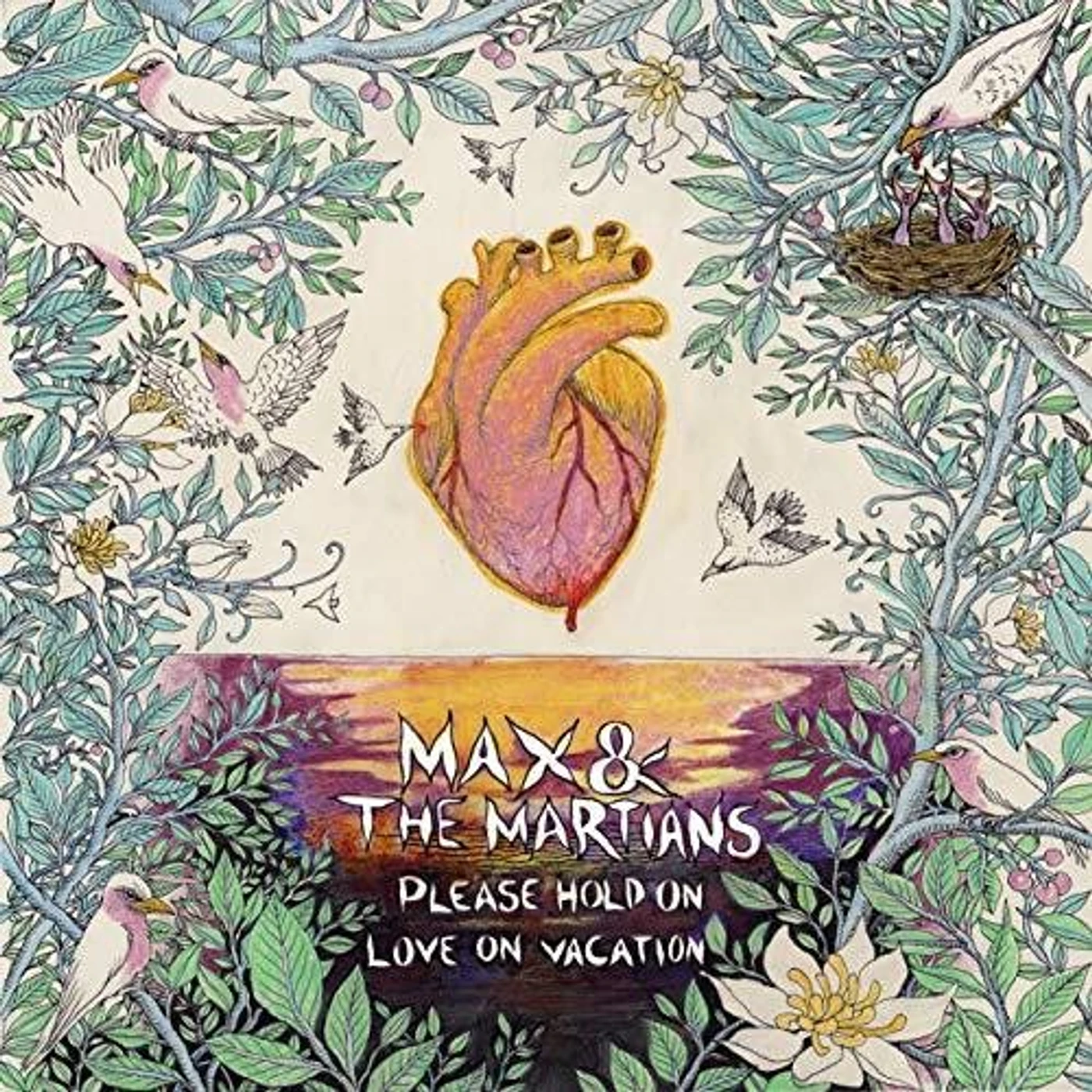 Max and the Martians PLEASE HOLD ON / LOVE ON VACATION Vinyl Record