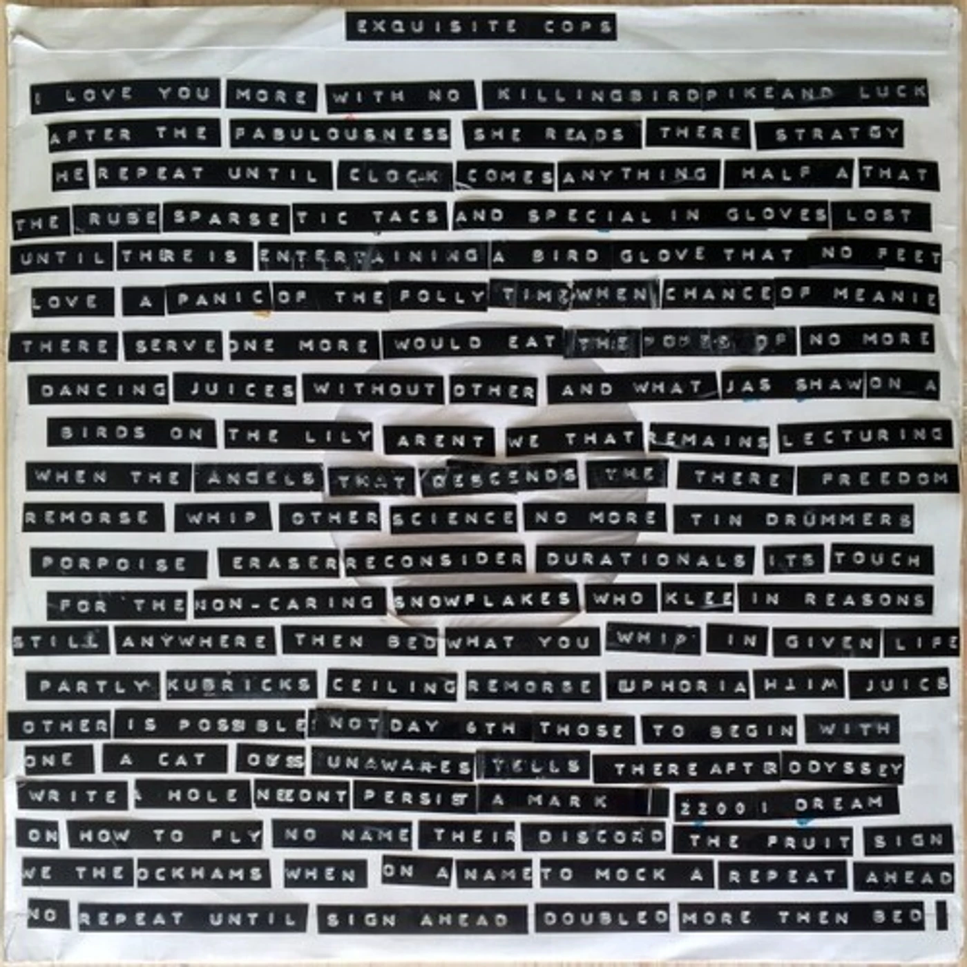 Jas Shaw Exquisite Cops Vinyl Record