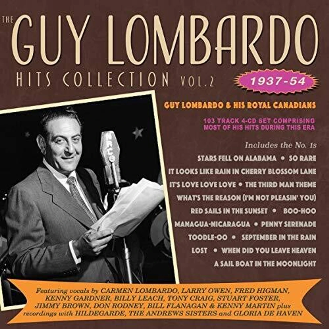 Guy Lombardo & His Royal Canadians HITS COLLECTION VOL. 2 1937-54 CD