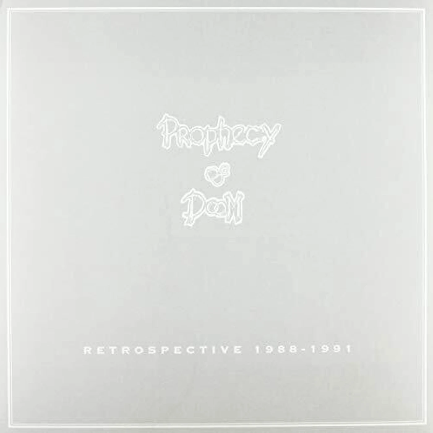 Prophecy of Doom Retrospective 1988-1991 Vinyl Record