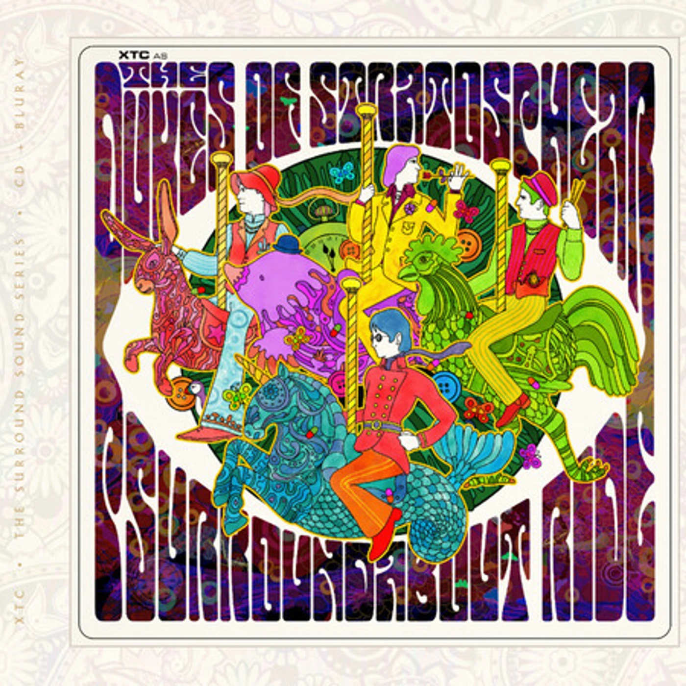 XTC DUKES OF STRTOSPHEAR / PSURROUNDABOUT RIDE (CD/BLU-RAY) CD