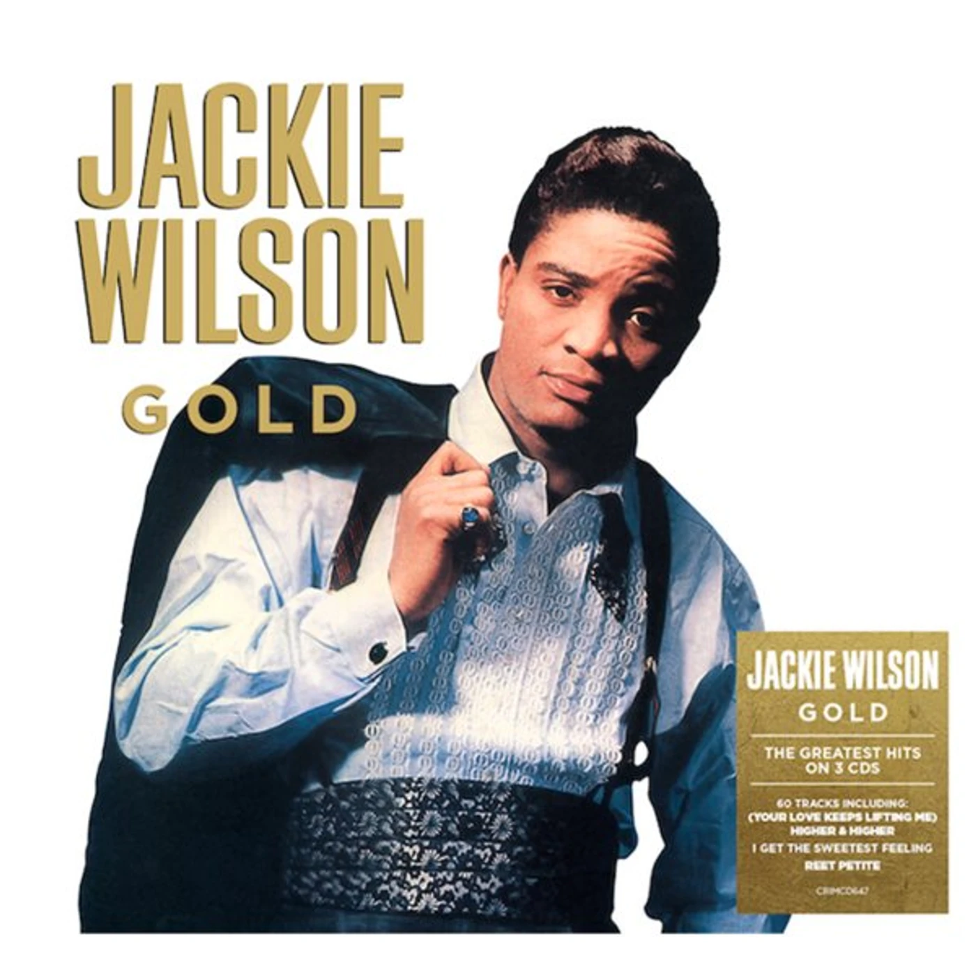 Jackie Wilson GOLD Vinyl Record