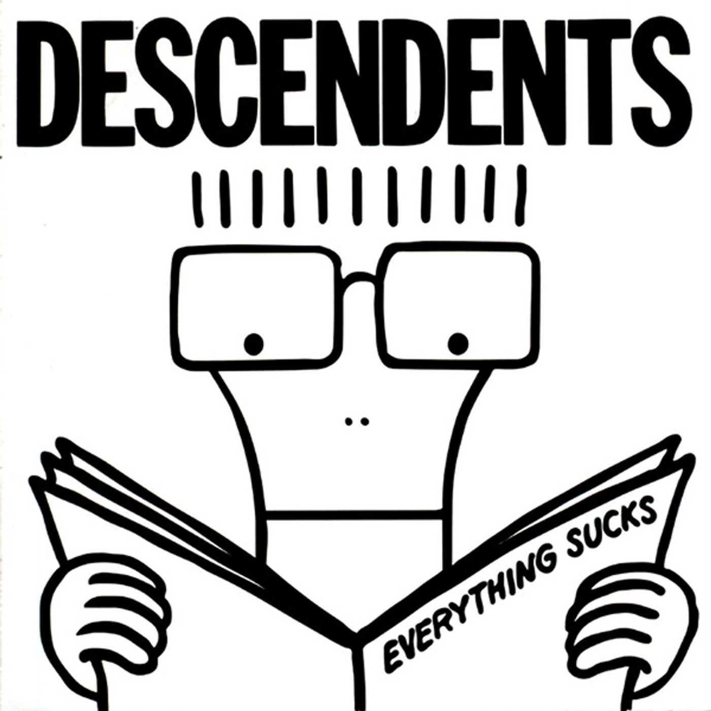 Descendents EVERYTHING SUCKS (ANN...) (WHITE) Vinyl Record