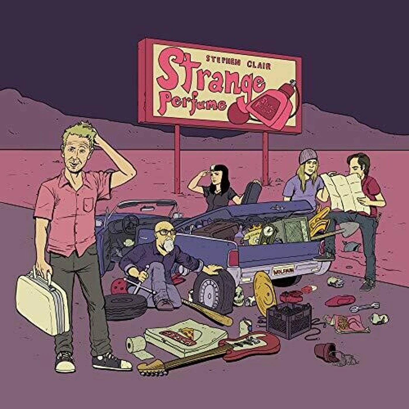 Stephen Clair STRANGE PERFUME CD