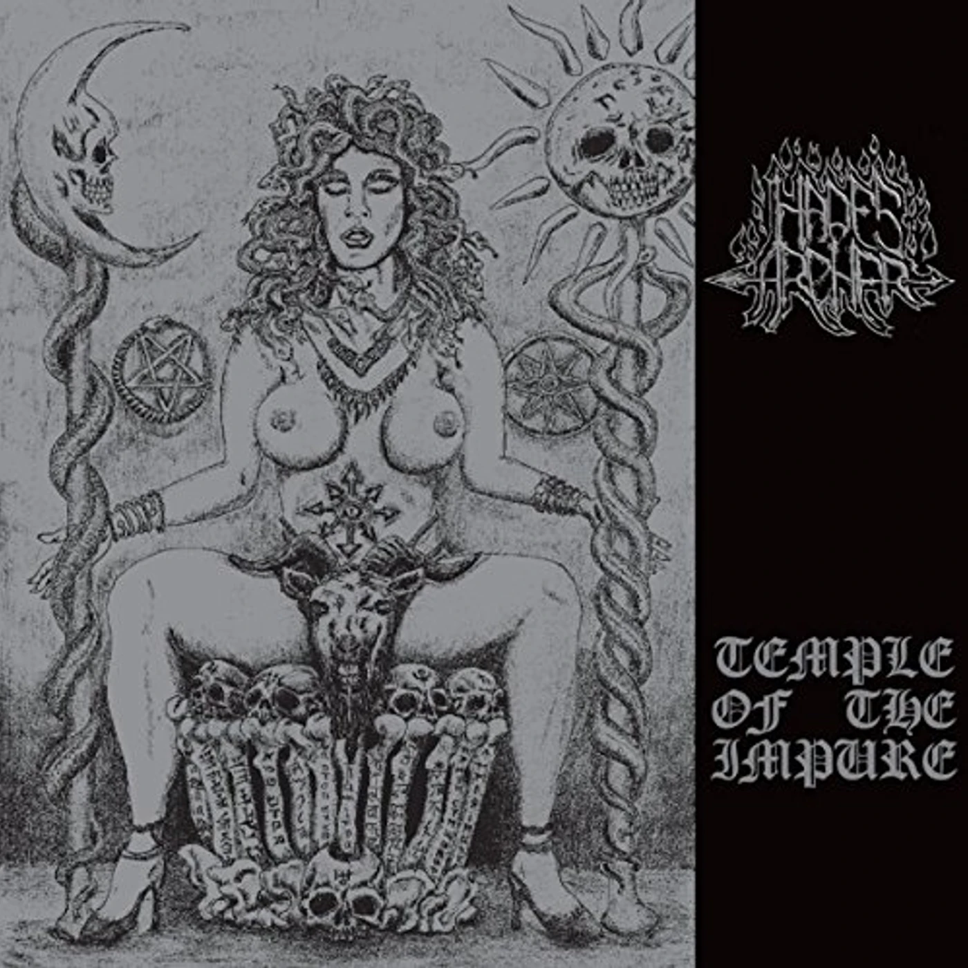Hades Archer Temple Of The Impure Vinyl Record