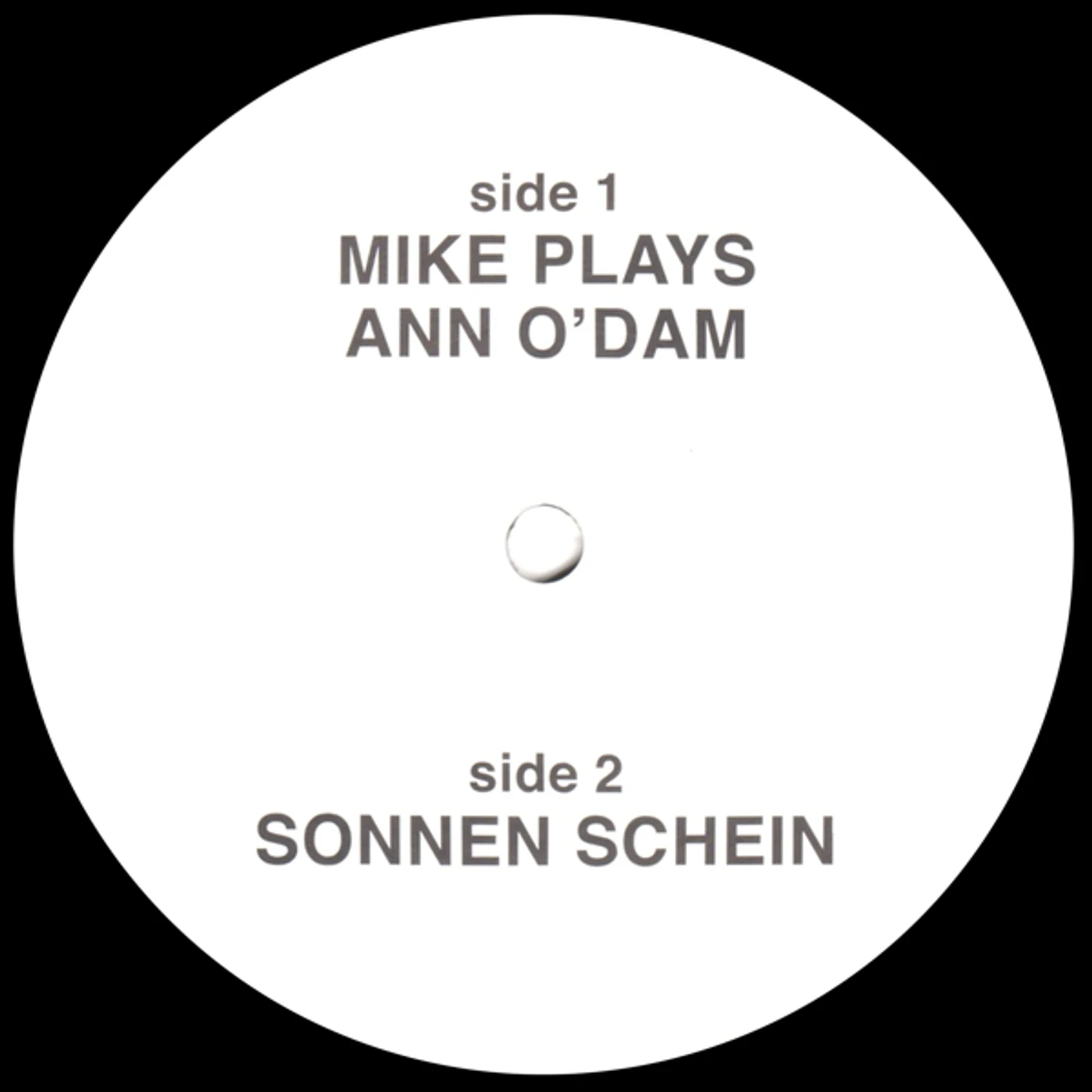 Mike Simonetti MIKE PLAYS ANN O'DAM / SONNEN SCHEIN Vinyl Record
