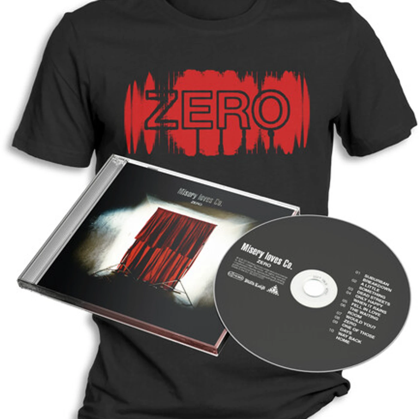 Misery Loves Co. ZERO + T-SHIRT (L) CD