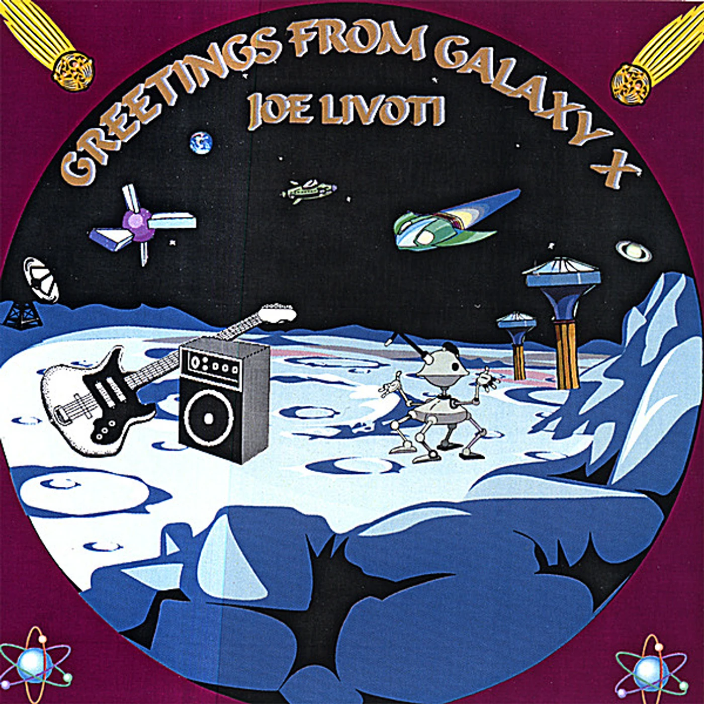 Joe Livoti GREETINGS FROM GALAXY X CD