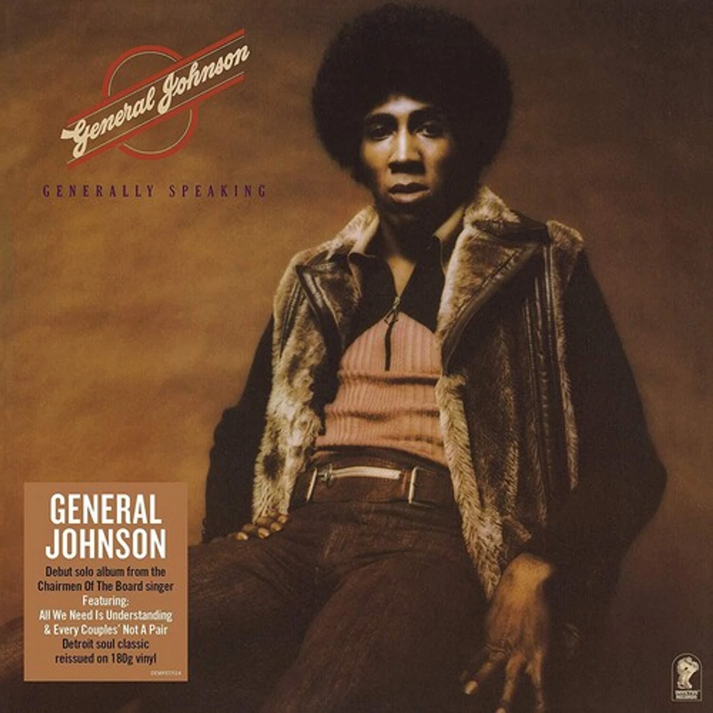 General Johnson Generally Speaking Vinyl Record