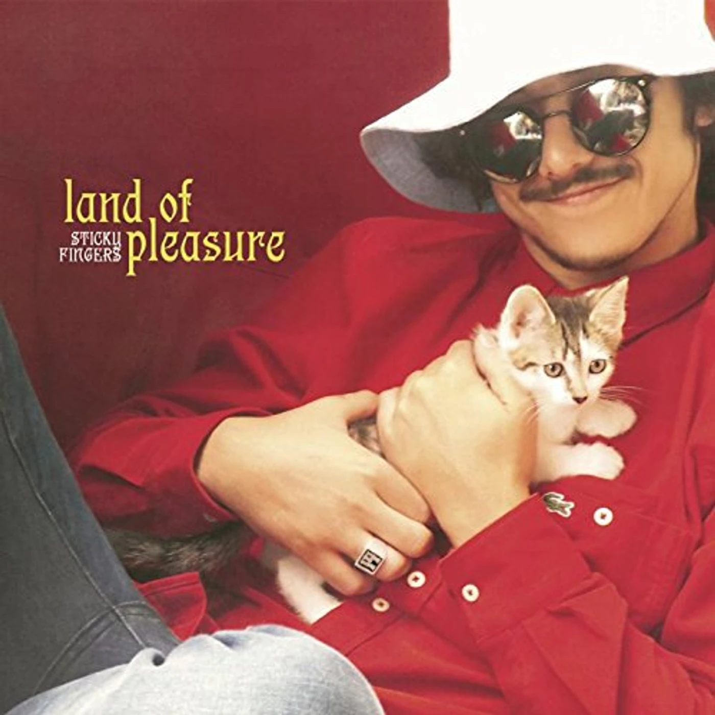 Sticky Fingers LAND OF PLEASURE/CARESS YOUR SOUL (GATEFOLD) Vinyl Record