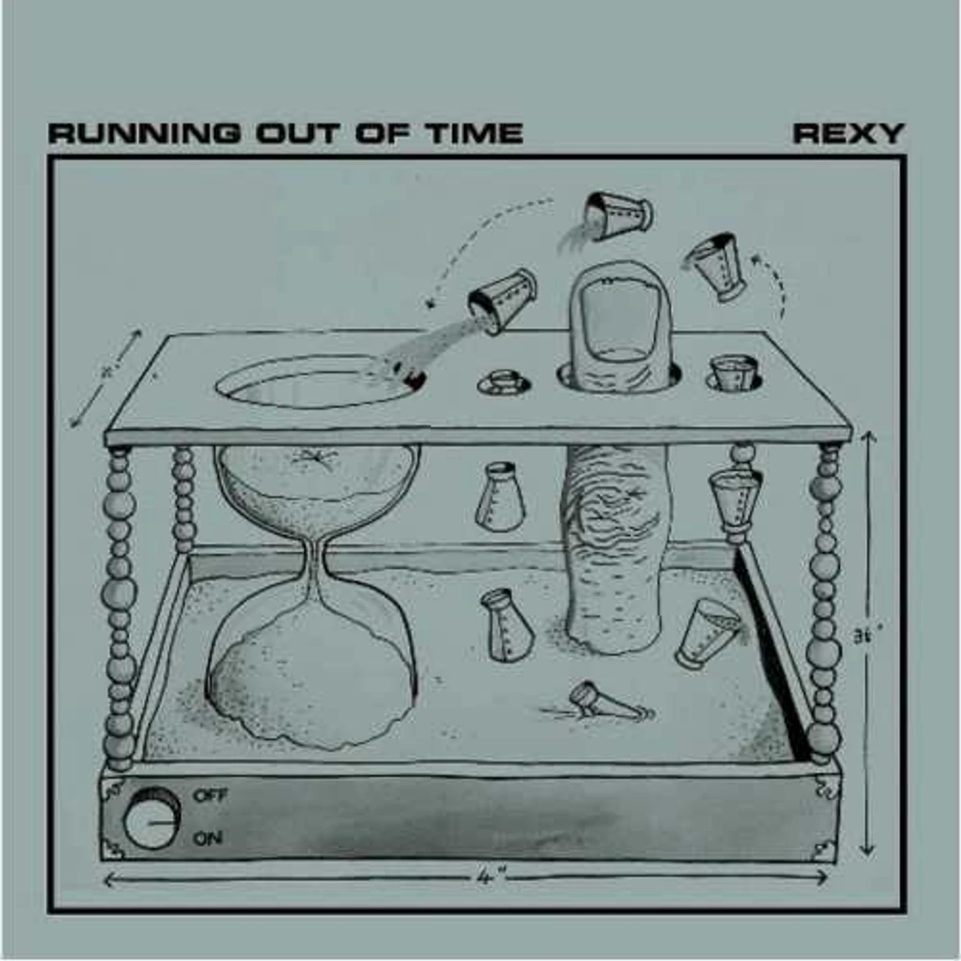 Rexy RUNNING OUT OF TIME Vinyl Record
