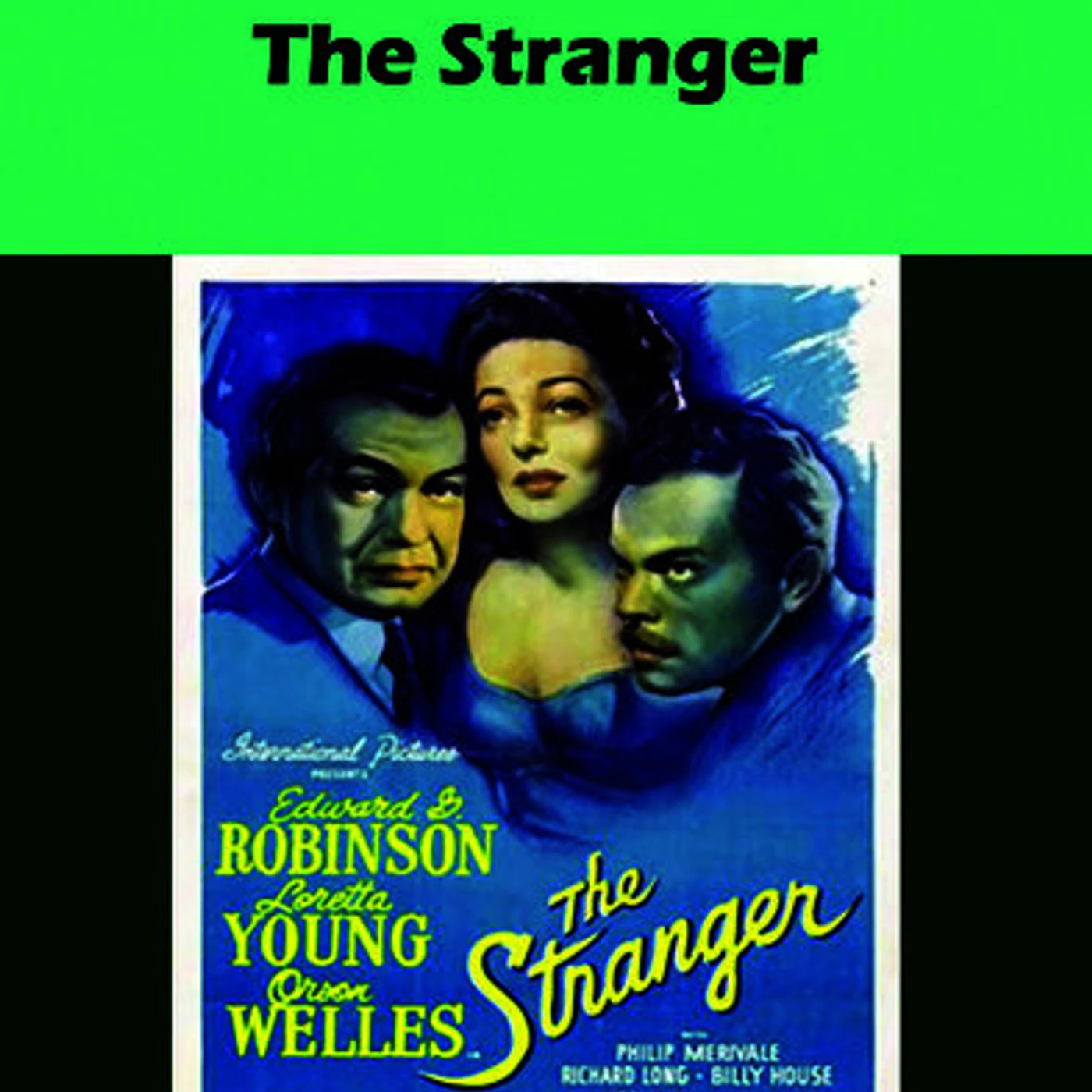 STRANGER DVD