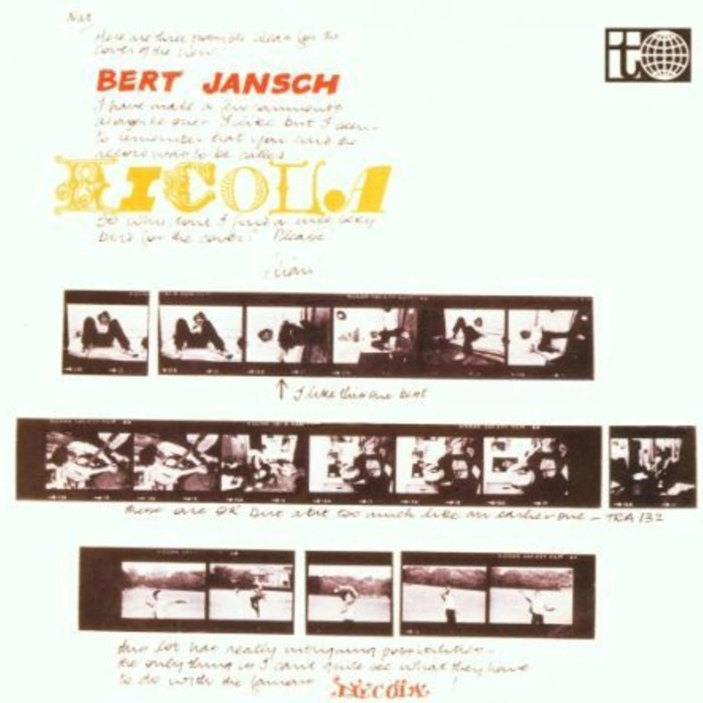 Bert Jansch Nicola Vinyl Record