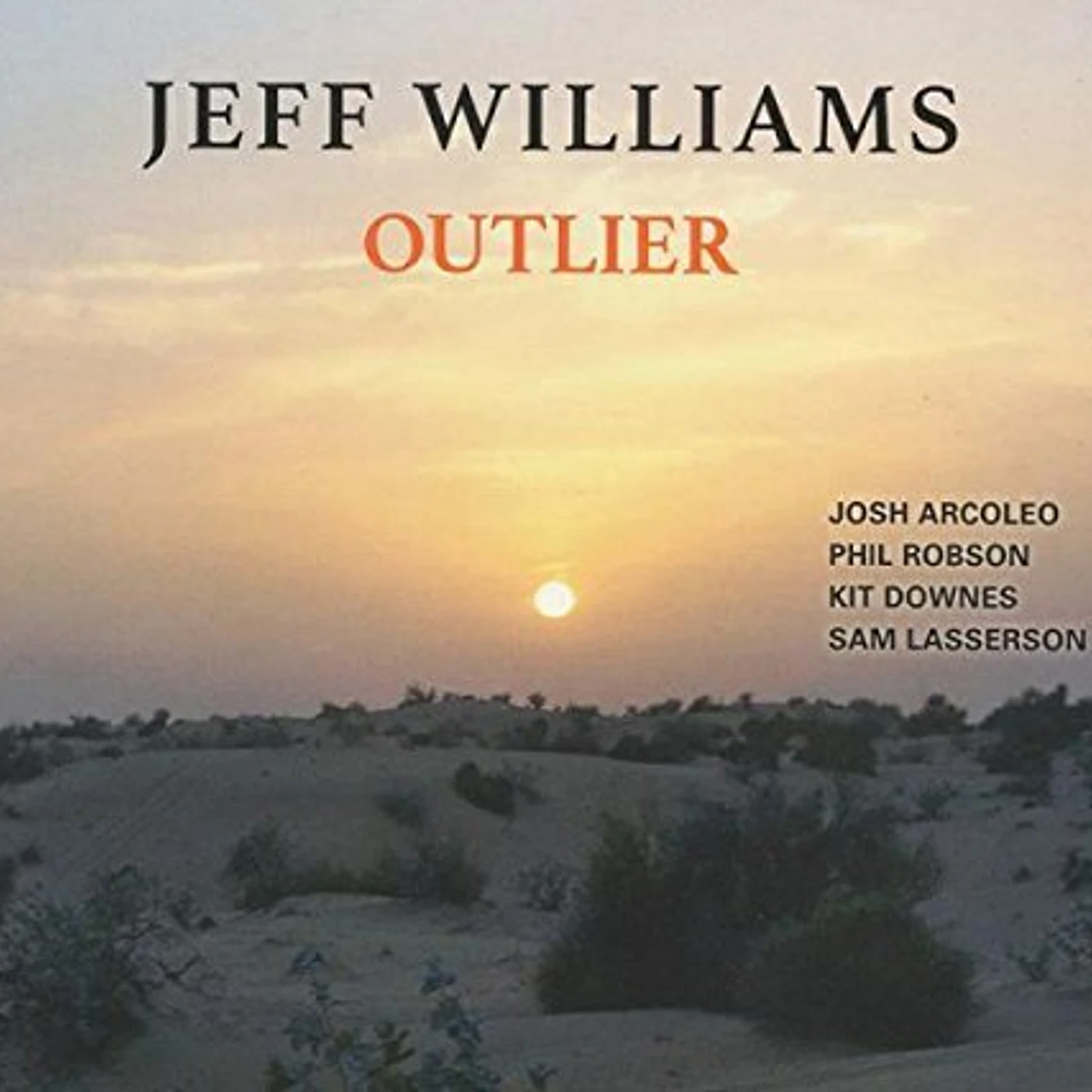 Jeff Williams OUTLIER CD