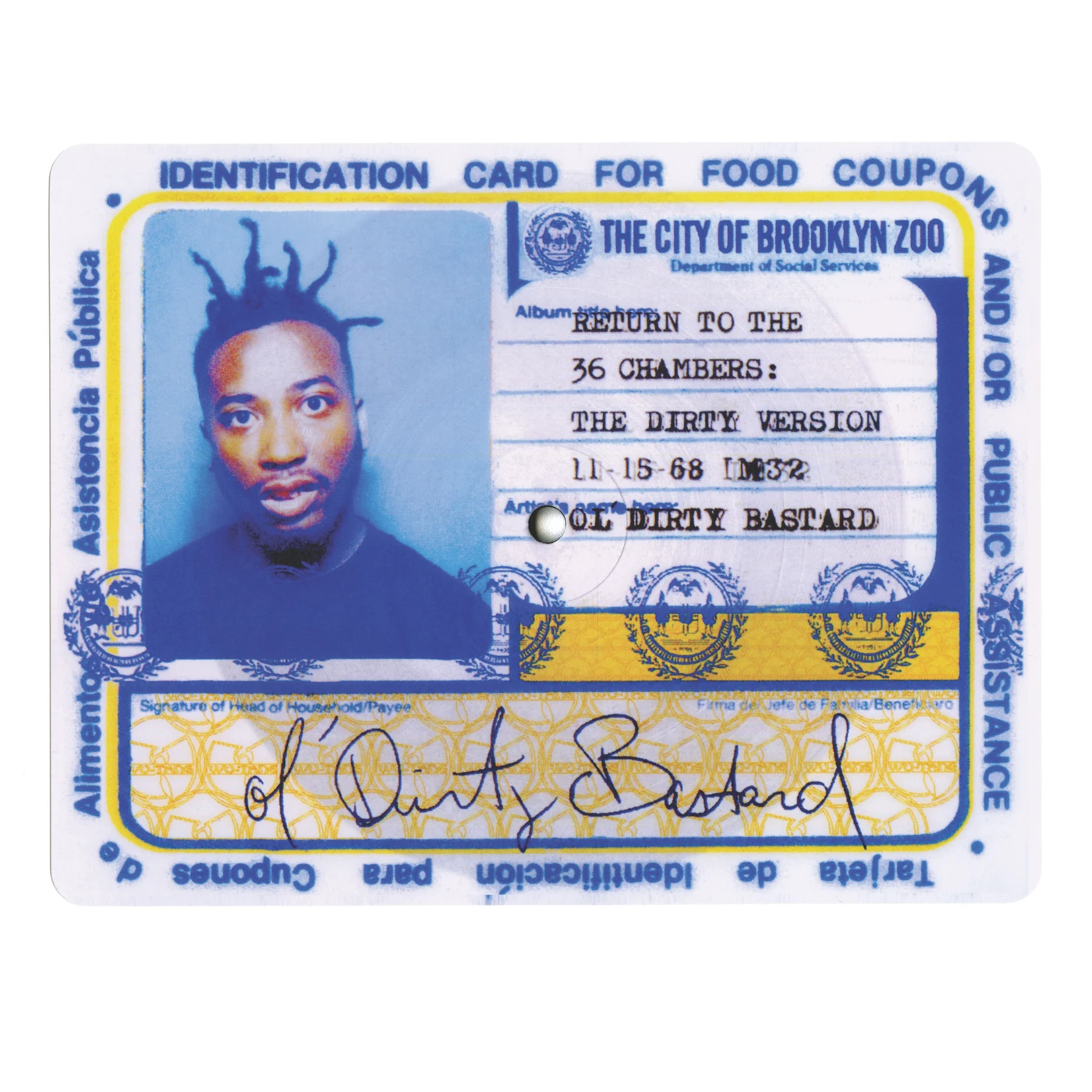 Ol' Dirty Bastard Brooklyn Zoo / Shimmy Shimmy Ya Vinyl Record