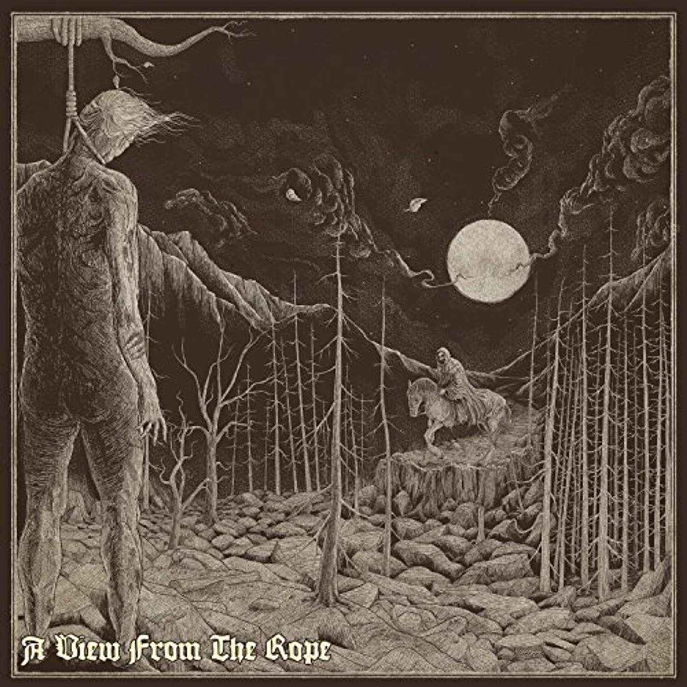 Hooded Menace View From The Rope Vinyl Record