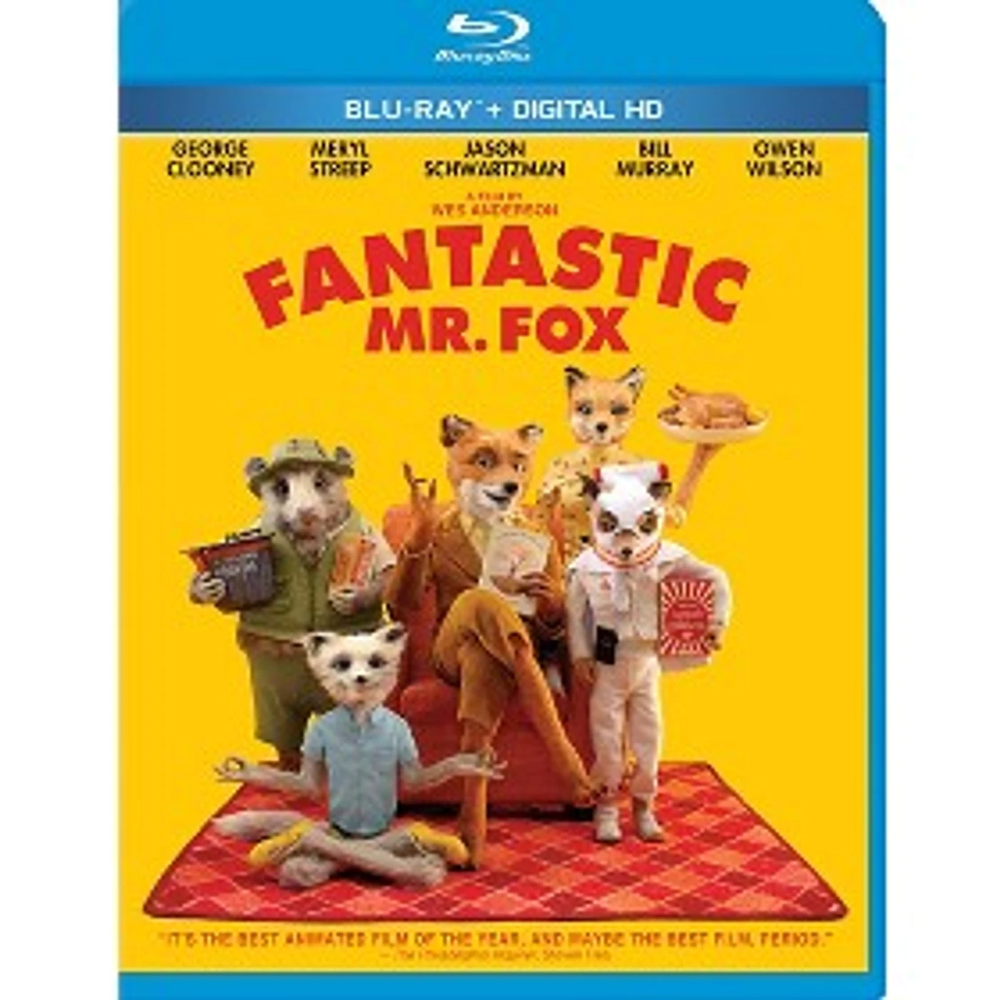 Fantastic Mr Fox Blu-ray